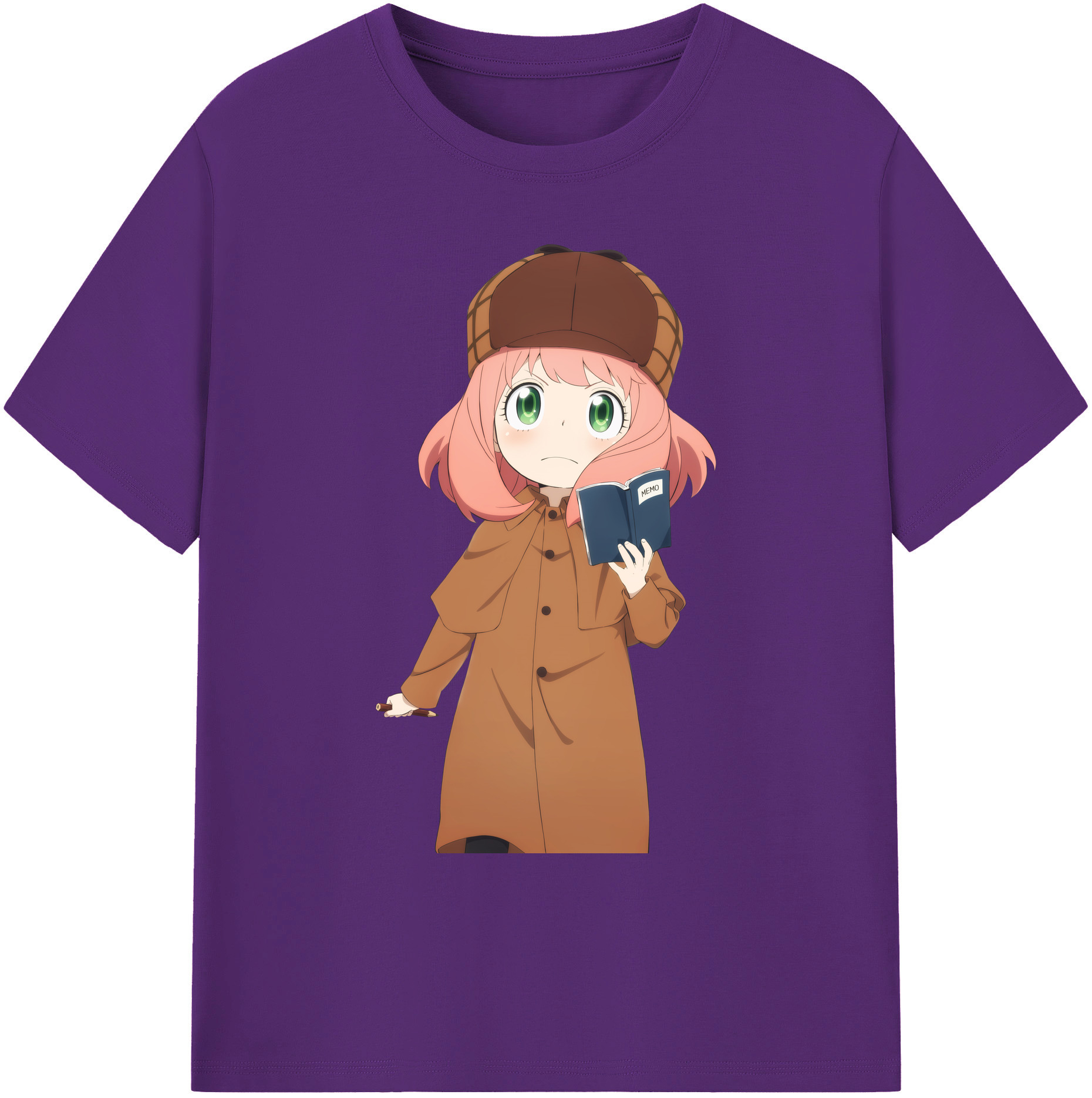 （画像用） SPY×FAMILY间谍家家酒 綿100％ メンズ半袖Tシャツ｜肌触りやわらか＆通気性
