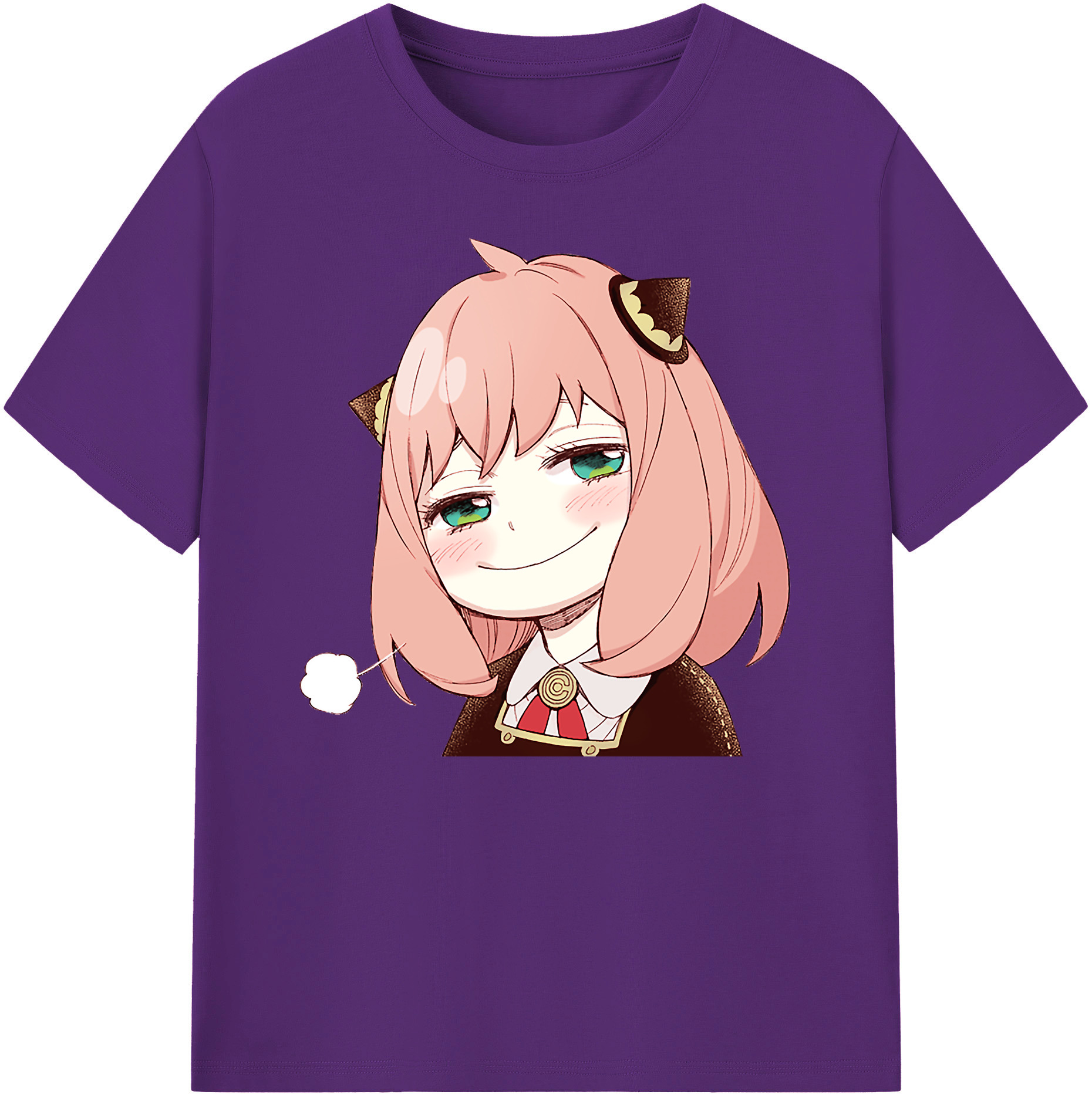 （画像用） SPY×FAMILY间谍家家酒 綿100％ メンズ半袖Tシャツ｜肌触りやわらか＆通気性