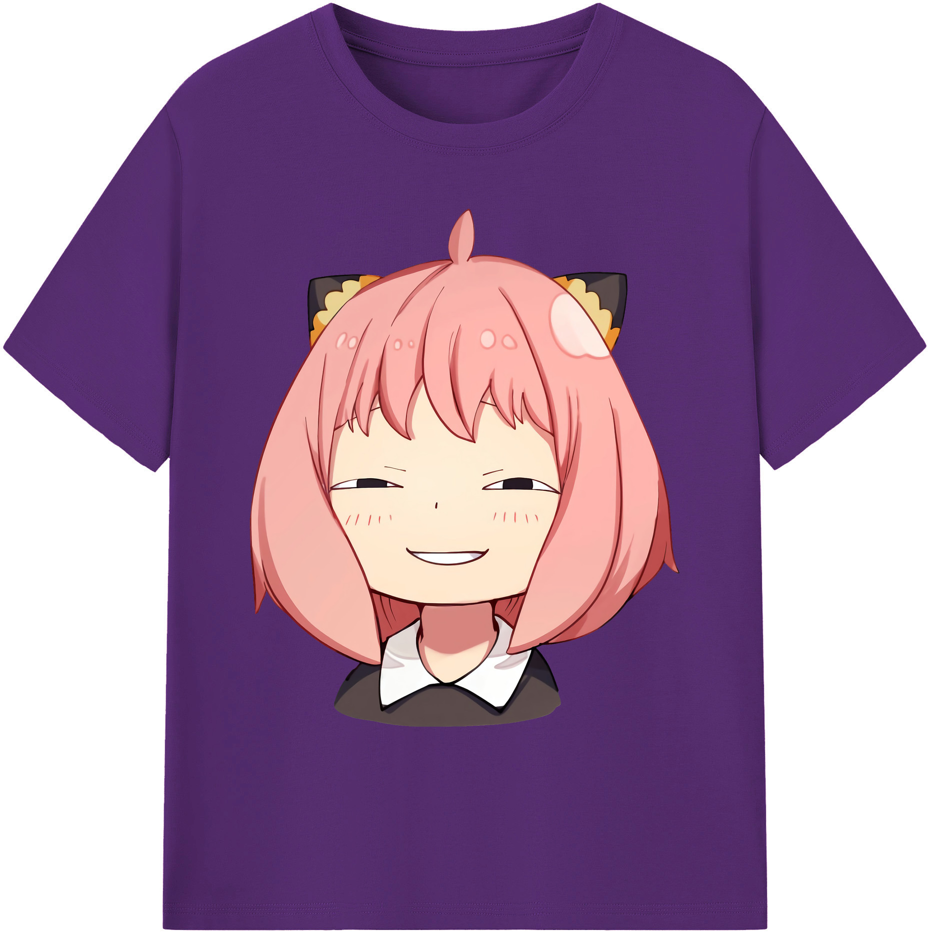 （画像用） SPY×FAMILY间谍家家酒 綿100％ メンズ半袖Tシャツ｜肌触りやわらか＆通気性
