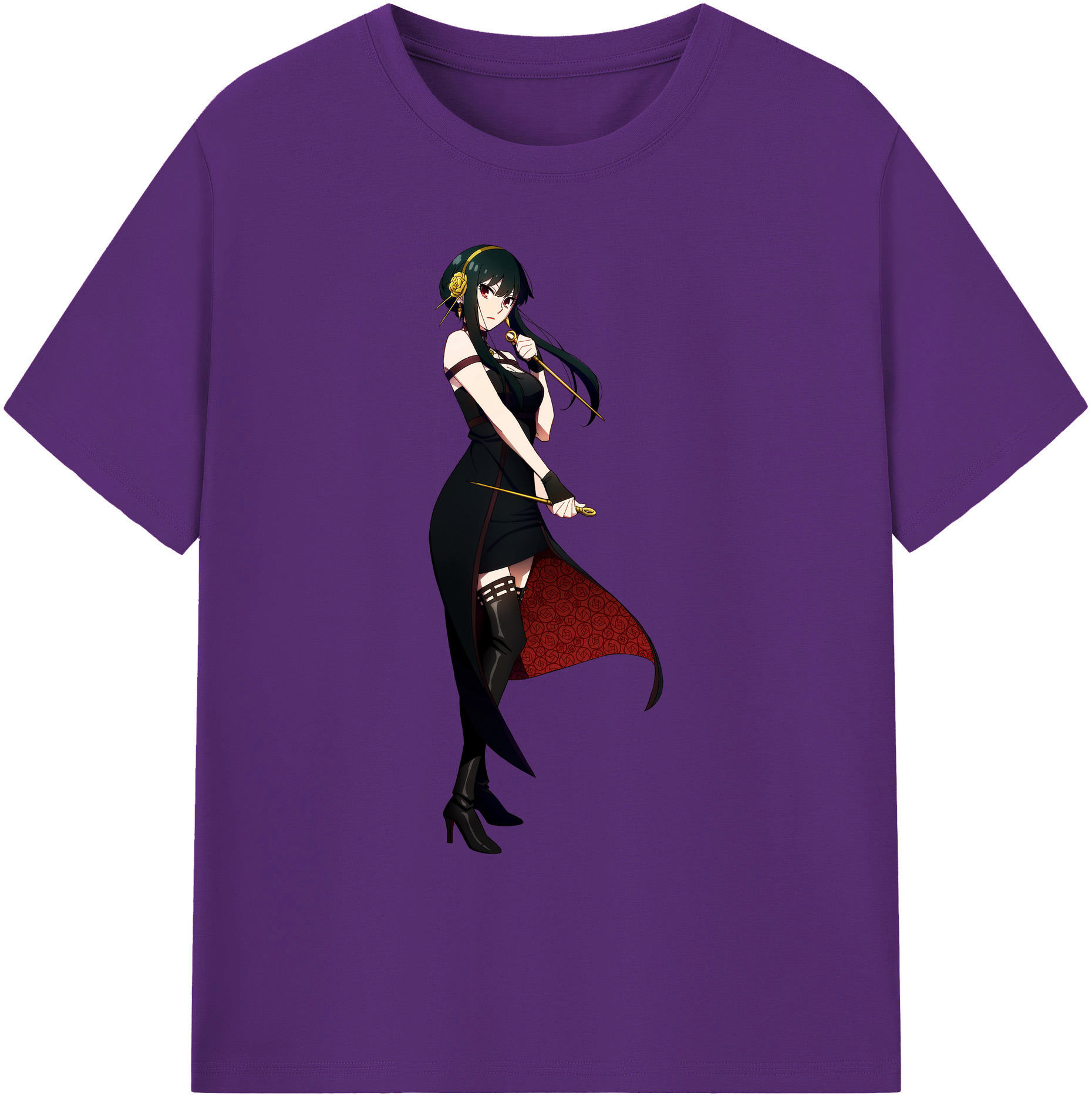 （画像用） SPY×FAMILY间谍家家酒 綿100％ メンズ半袖Tシャツ｜肌触りやわらか＆通気性