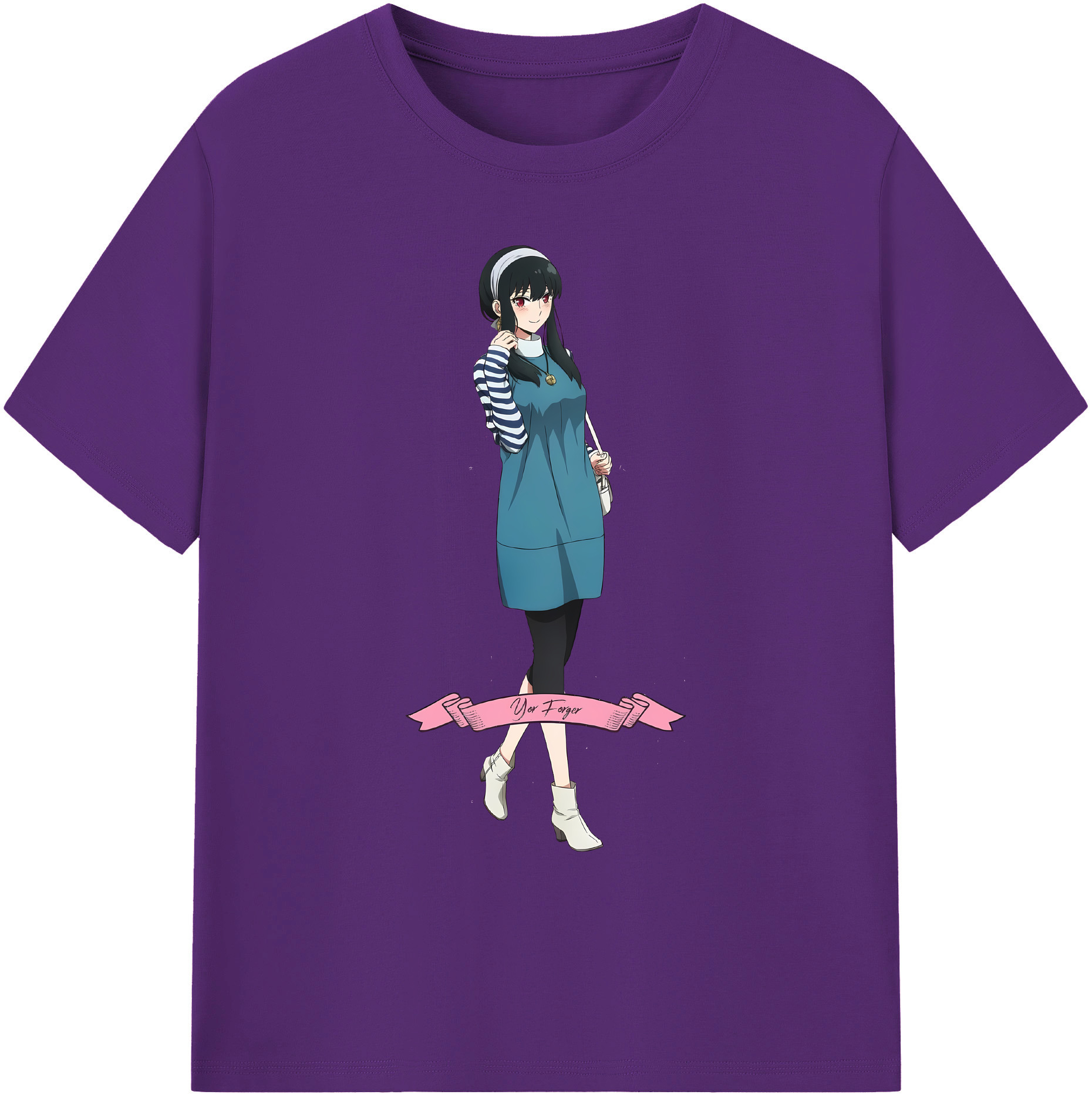 （画像用） SPY×FAMILY间谍家家酒 綿100％ メンズ半袖Tシャツ｜肌触りやわらか＆通気性