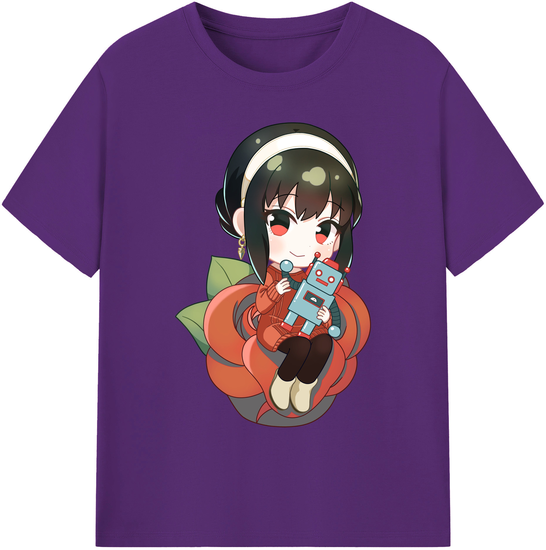 （画像用） SPY×FAMILY间谍家家酒 綿100％ メンズ半袖Tシャツ｜肌触りやわらか＆通気性