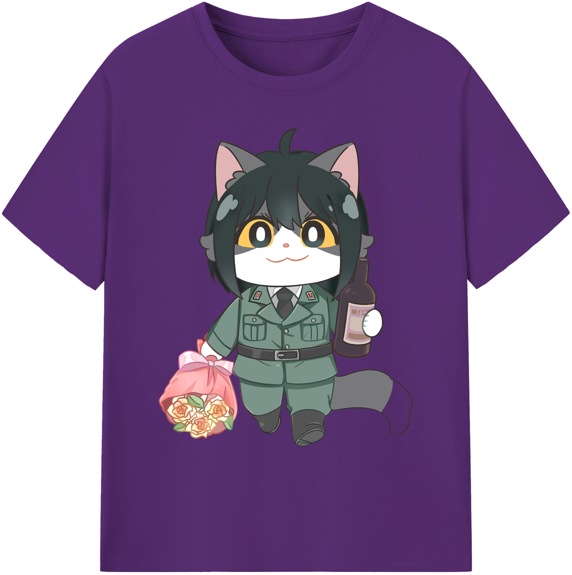 （画像用） SPY×FAMILY间谍家家酒 綿100％ メンズ半袖Tシャツ｜肌触りやわらか＆通気性