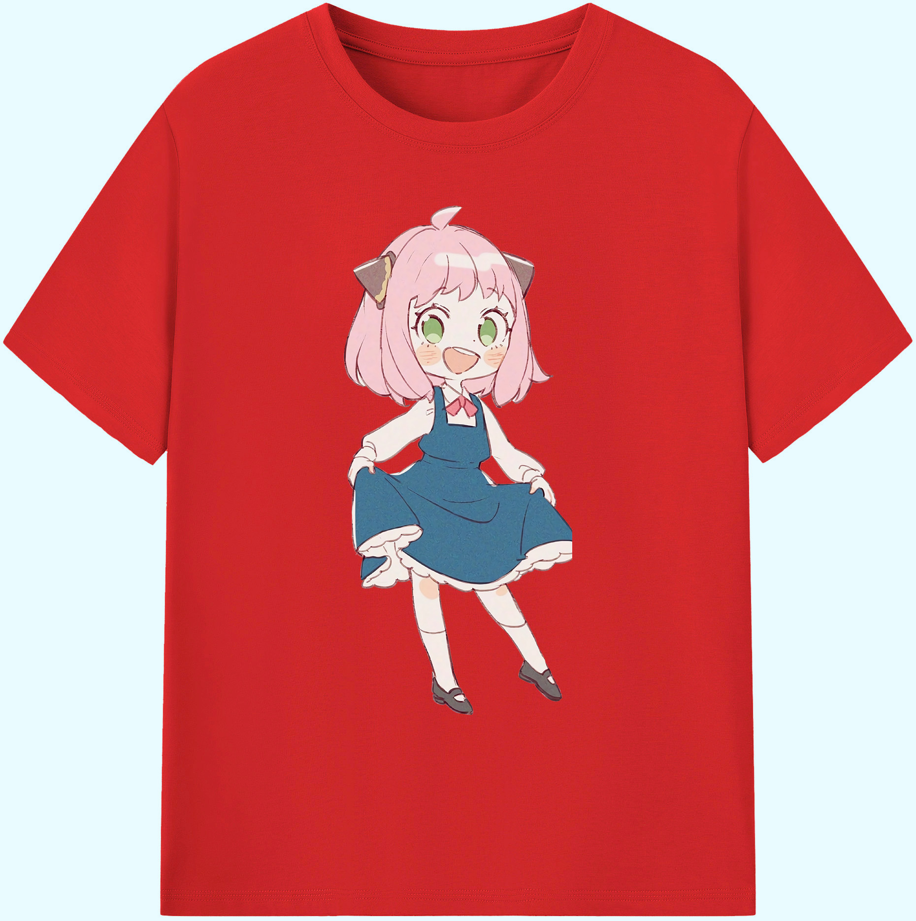 （画像用） SPY×FAMILY间谍家家酒 綿100％ メンズ半袖Tシャツ｜肌触りやわらか＆通気性