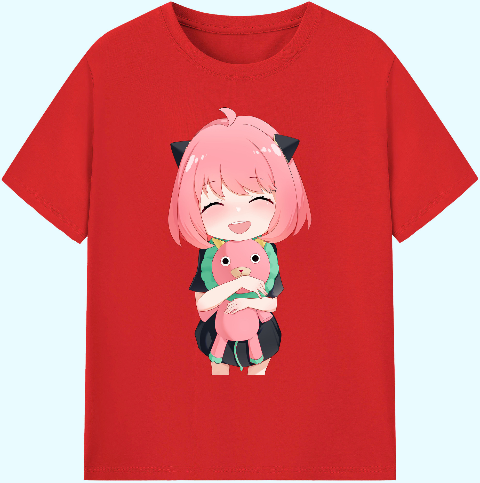 （画像用） SPY×FAMILY间谍家家酒 綿100％ メンズ半袖Tシャツ｜肌触りやわらか＆通気性