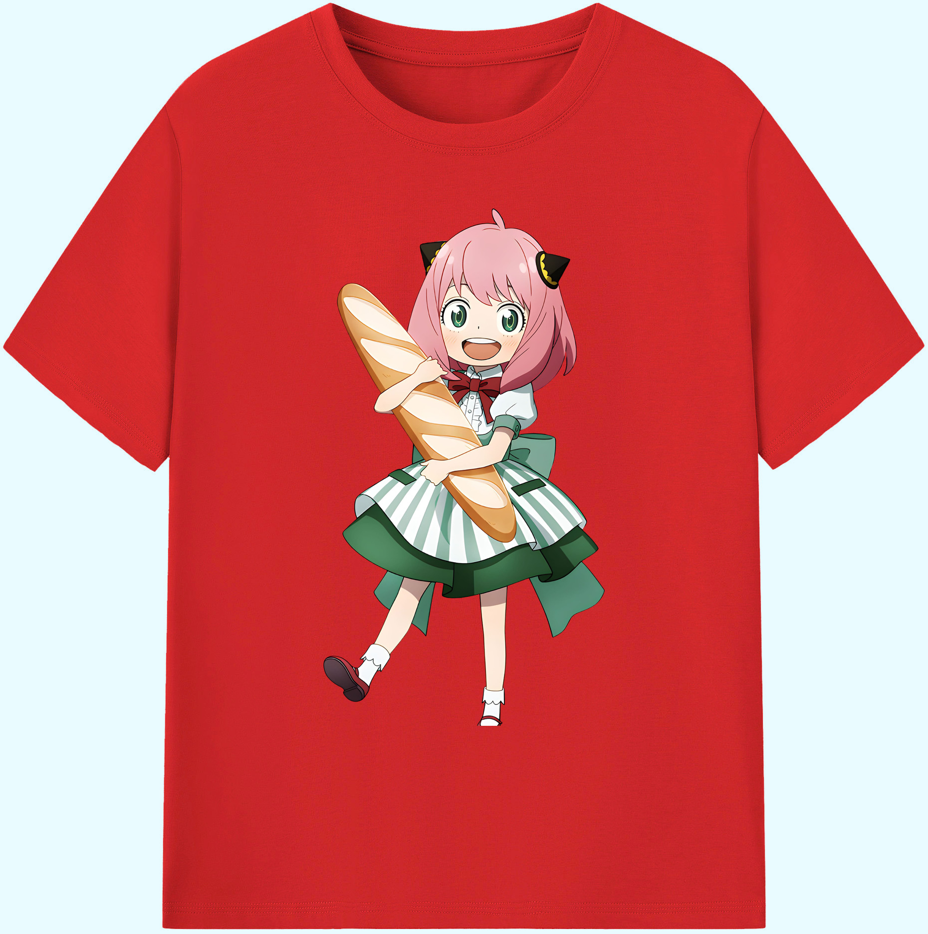 （画像用） SPY×FAMILY间谍家家酒 綿100％ メンズ半袖Tシャツ｜肌触りやわらか＆通気性