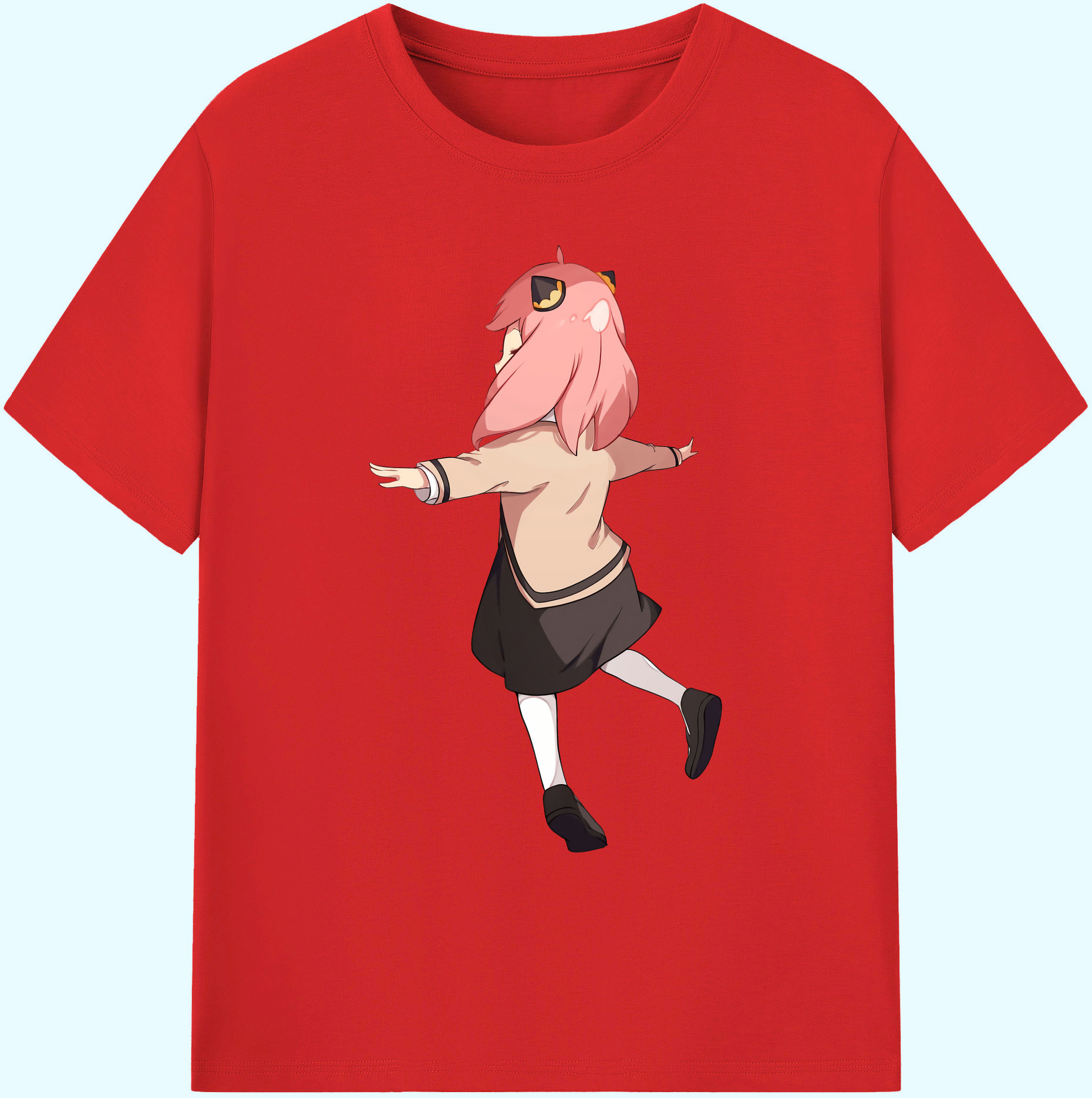 （画像用） SPY×FAMILY间谍家家酒 綿100％ メンズ半袖Tシャツ｜肌触りやわらか＆通気性
