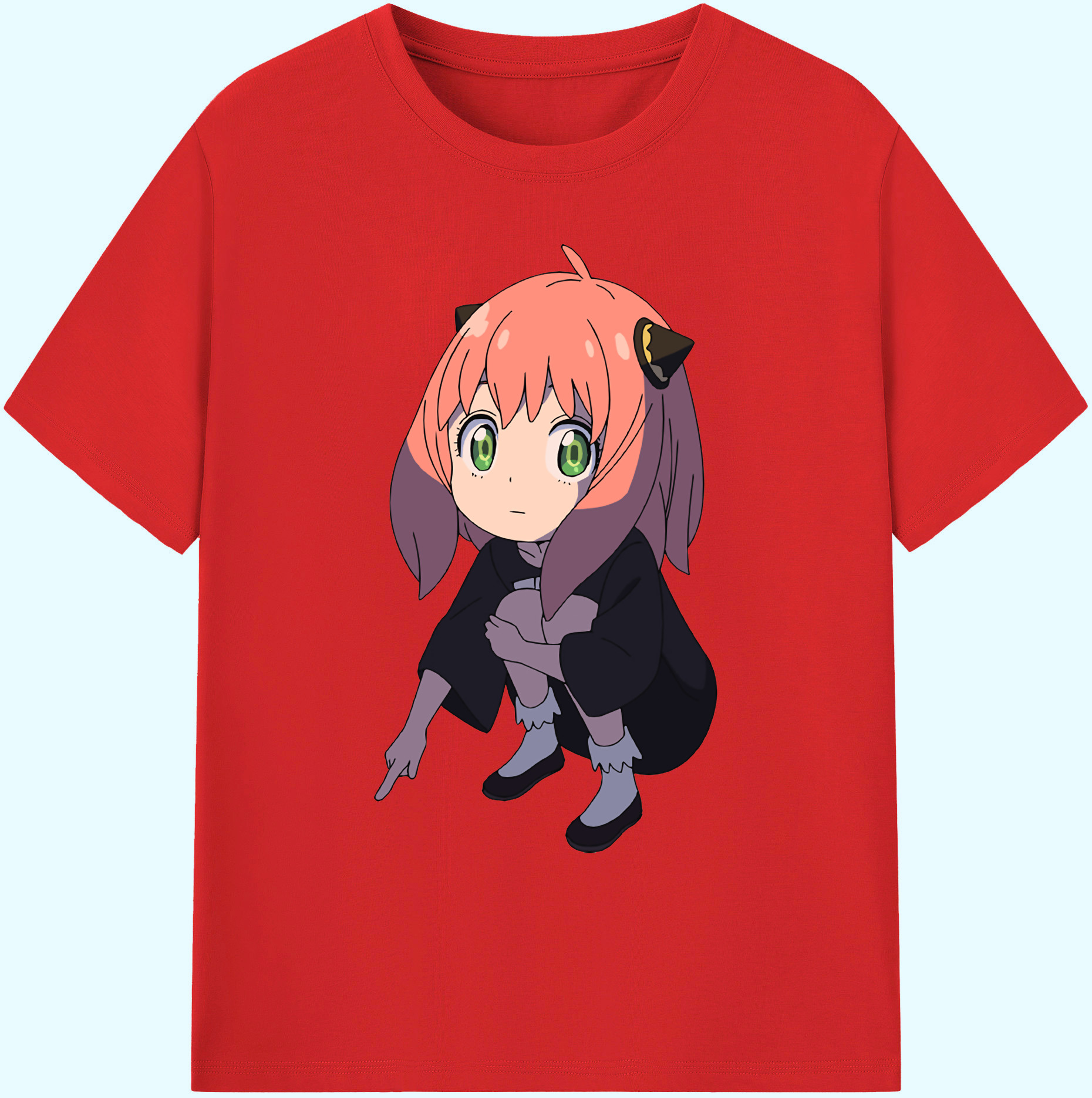 （画像用） SPY×FAMILY间谍家家酒 綿100％ メンズ半袖Tシャツ｜肌触りやわらか＆通気性
