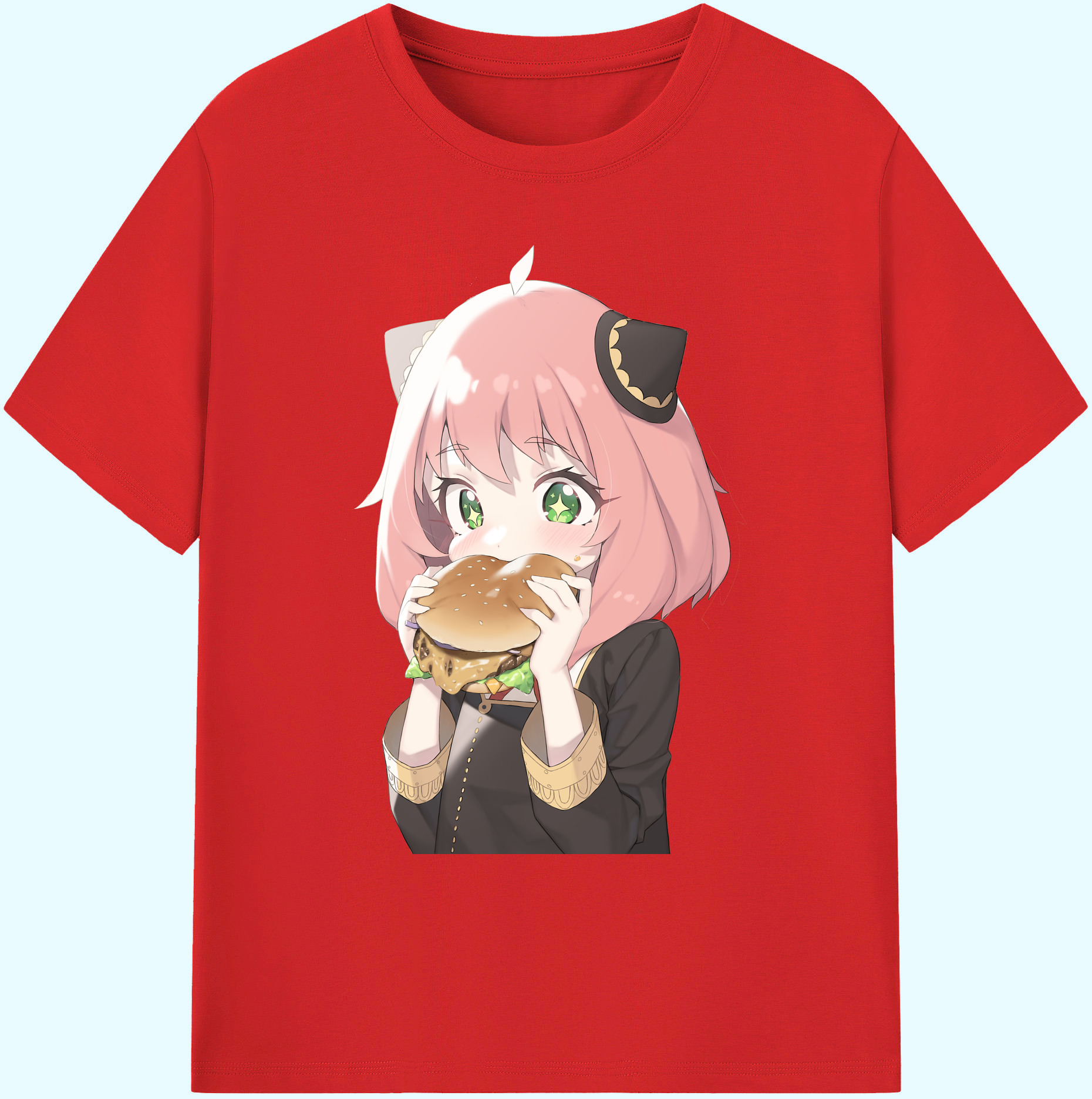 （画像用） SPY×FAMILY间谍家家酒 綿100％ メンズ半袖Tシャツ｜肌触りやわらか＆通気性