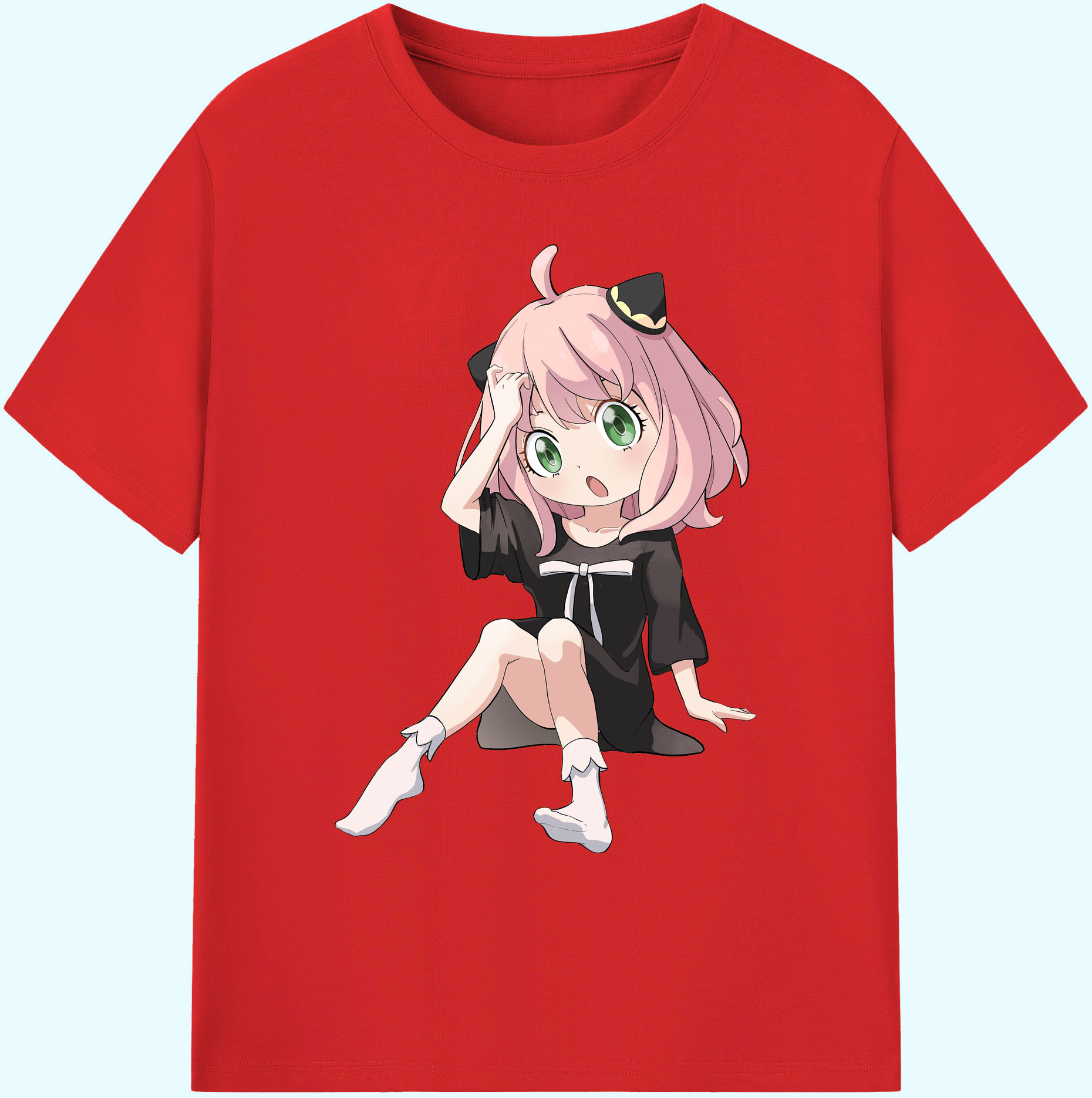 （画像用） SPY×FAMILY间谍家家酒 綿100％ メンズ半袖Tシャツ｜肌触りやわらか＆通気性