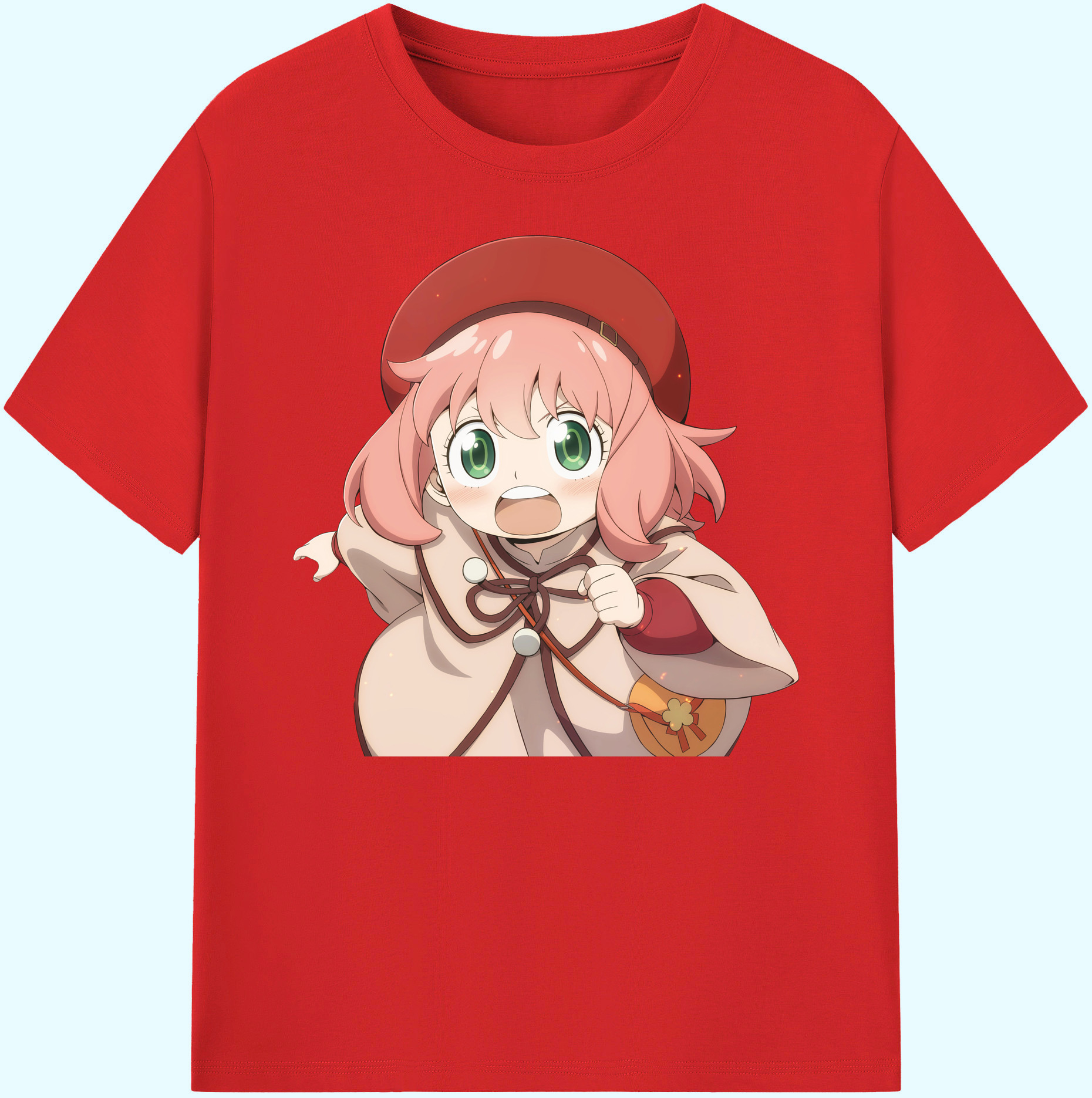 （画像用） SPY×FAMILY间谍家家酒 綿100％ メンズ半袖Tシャツ｜肌触りやわらか＆通気性