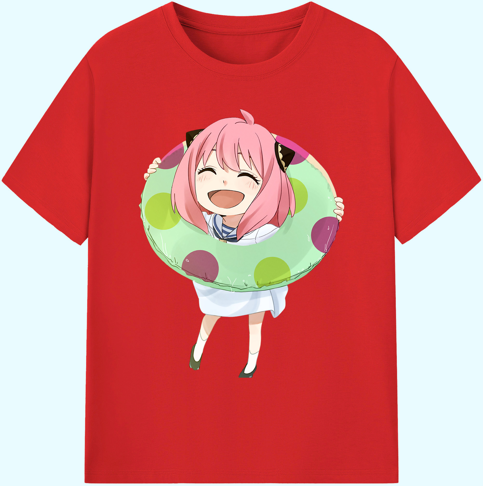 （画像用） SPY×FAMILY间谍家家酒 綿100％ メンズ半袖Tシャツ｜肌触りやわらか＆通気性