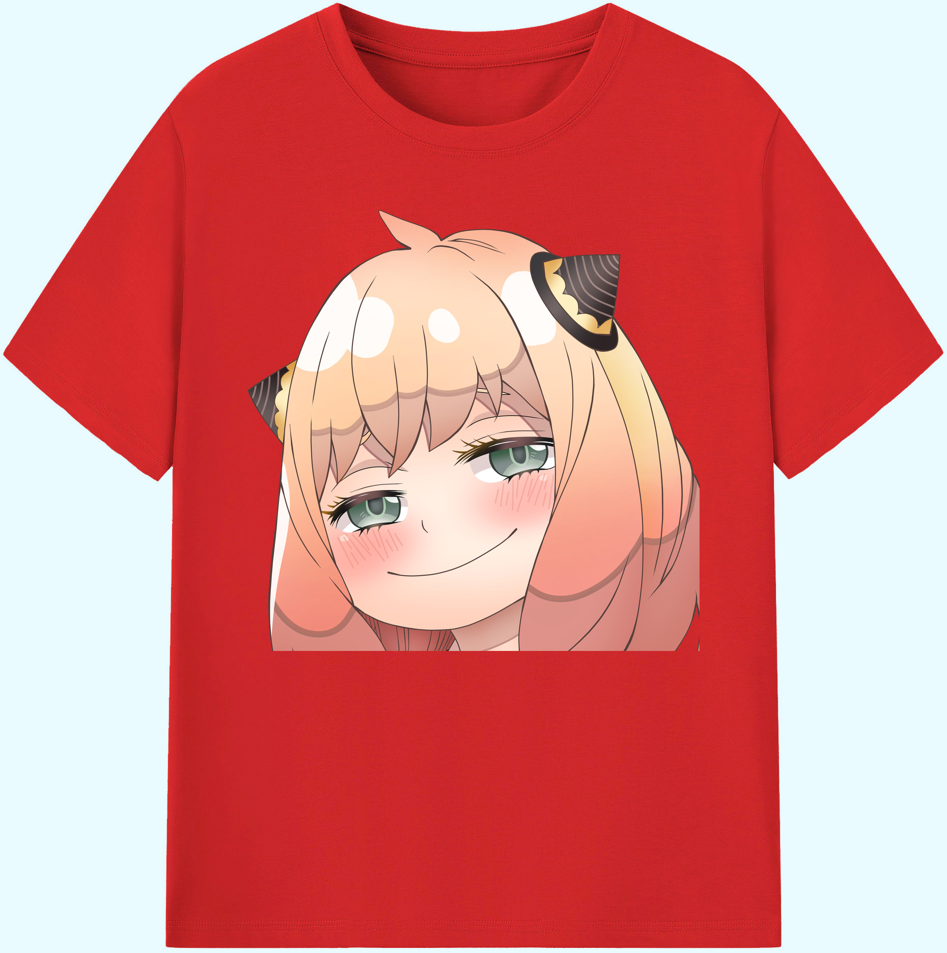 （画像用） SPY×FAMILY间谍家家酒 綿100％ メンズ半袖Tシャツ｜肌触りやわらか＆通気性