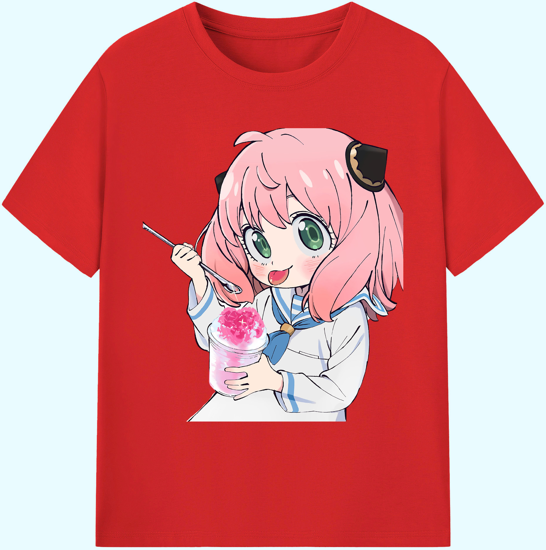 （画像用） SPY×FAMILY间谍家家酒 綿100％ メンズ半袖Tシャツ｜肌触りやわらか＆通気性