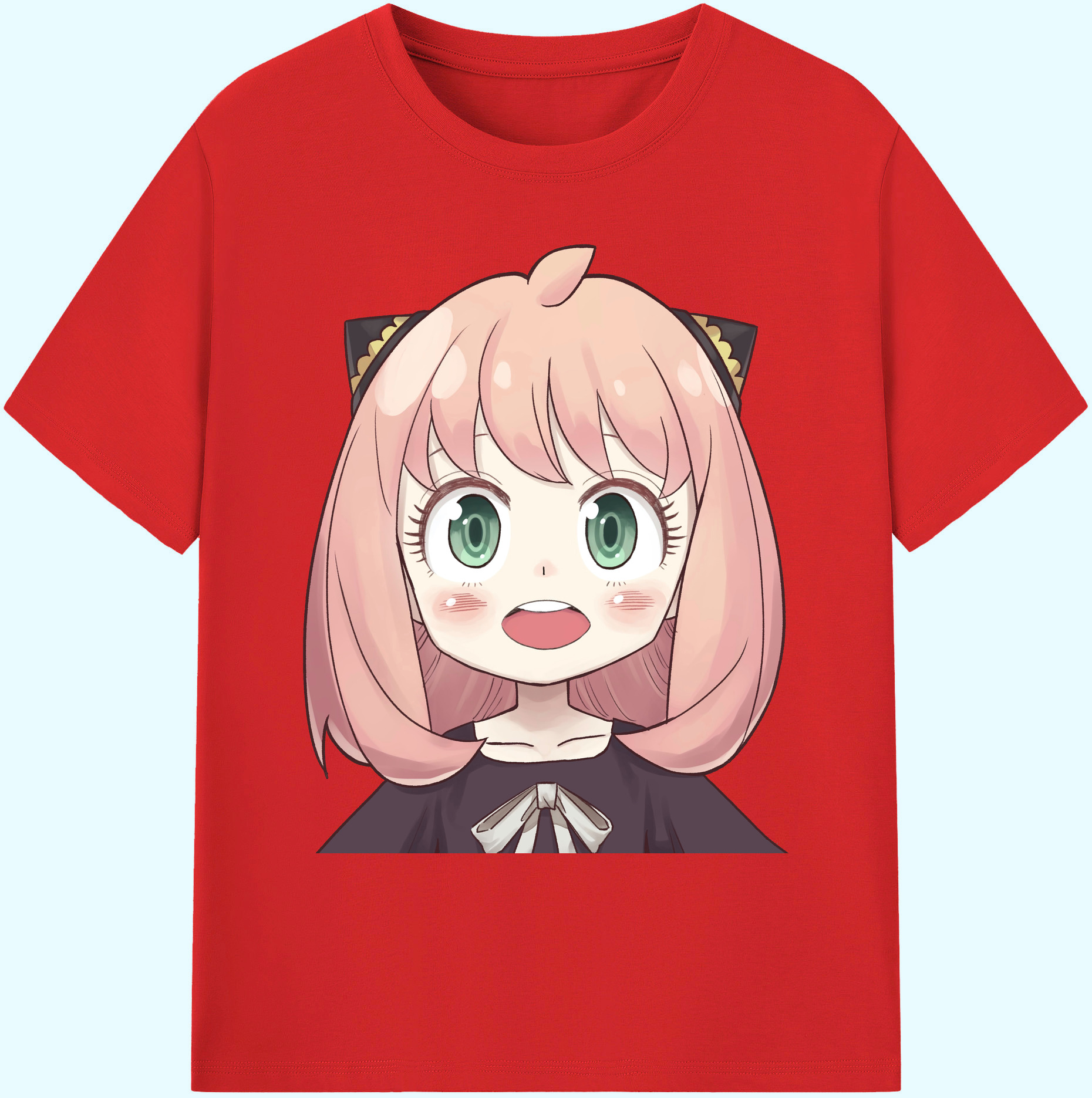 （画像用） SPY×FAMILY间谍家家酒 綿100％ メンズ半袖Tシャツ｜肌触りやわらか＆通気性