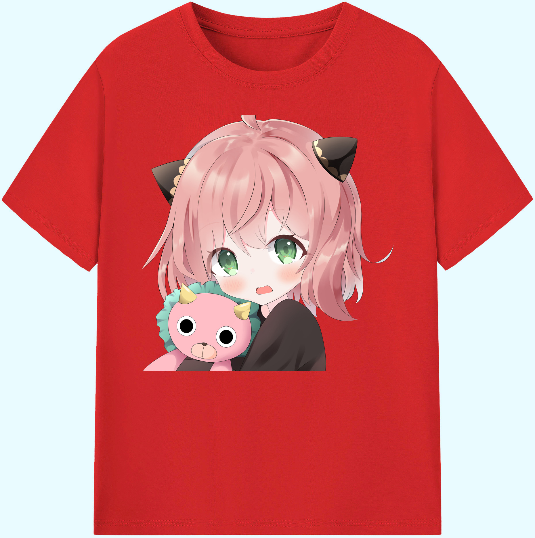 （画像用） SPY×FAMILY间谍家家酒 綿100％ メンズ半袖Tシャツ｜肌触りやわらか＆通気性