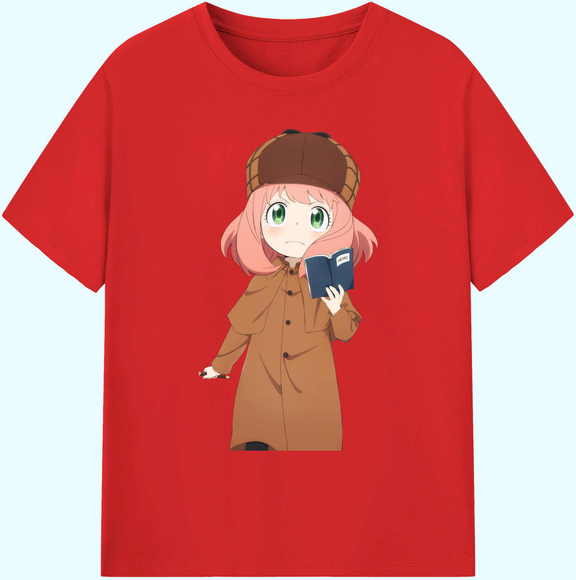 （画像用） SPY×FAMILY间谍家家酒 綿100％ メンズ半袖Tシャツ｜肌触りやわらか＆通気性