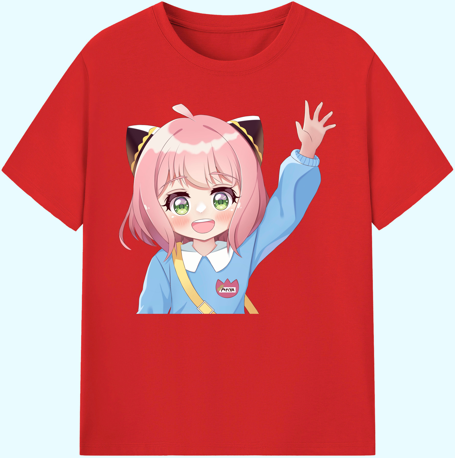（画像用） SPY×FAMILY间谍家家酒 綿100％ メンズ半袖Tシャツ｜肌触りやわらか＆通気性