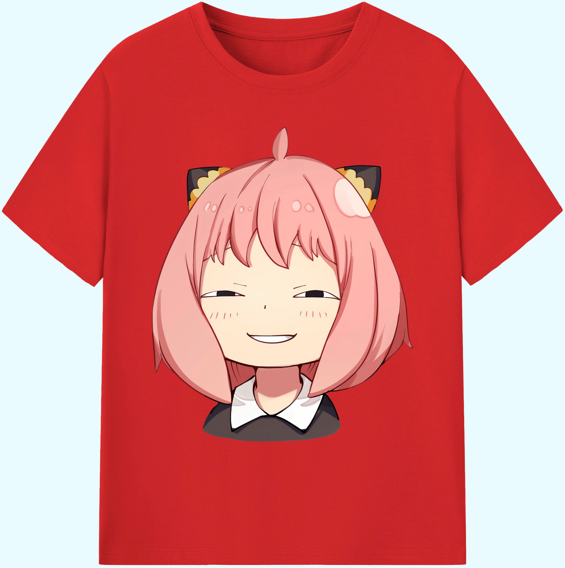 （画像用） SPY×FAMILY间谍家家酒 綿100％ メンズ半袖Tシャツ｜肌触りやわらか＆通気性