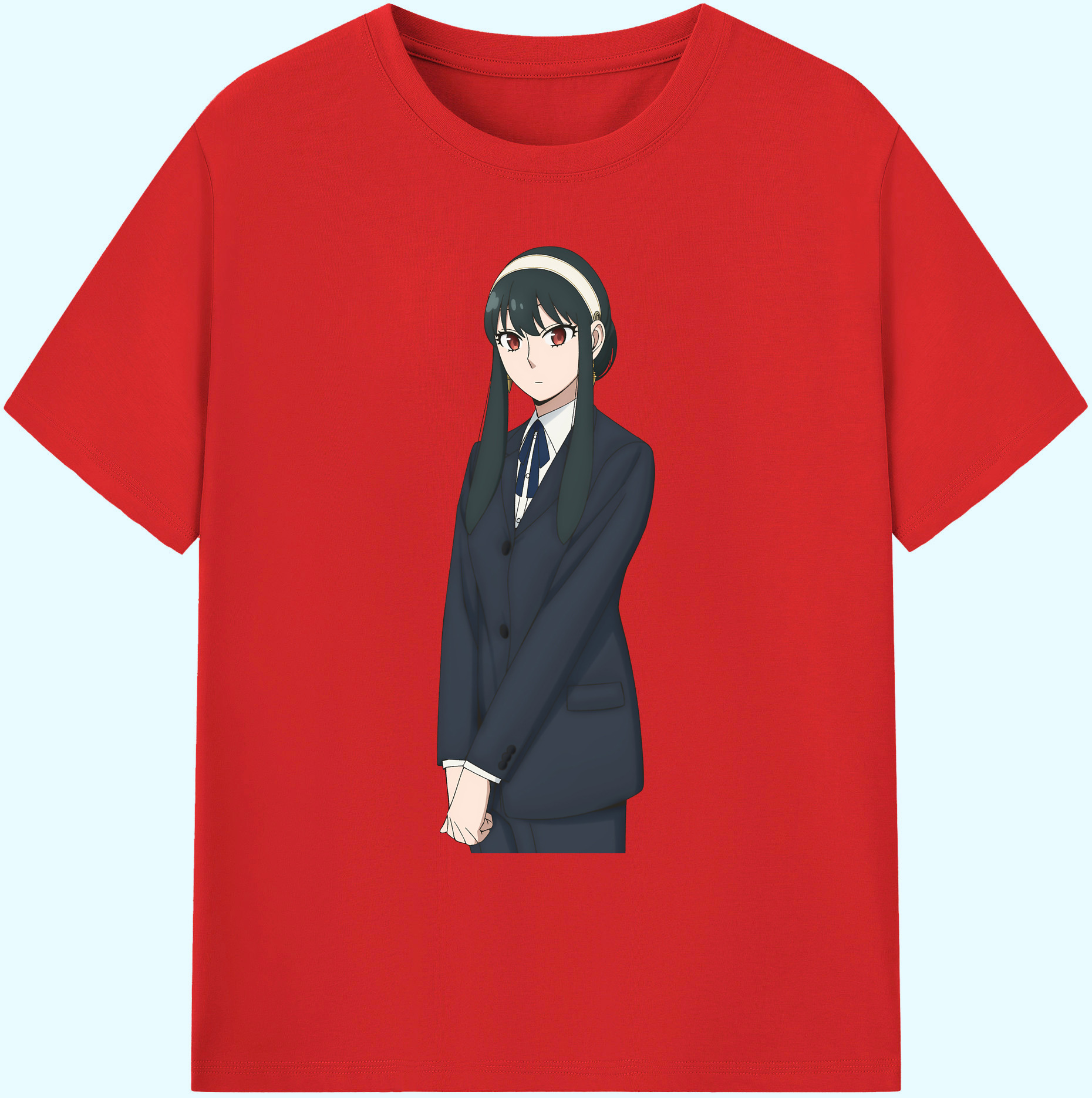 （画像用） SPY×FAMILY间谍家家酒 綿100％ メンズ半袖Tシャツ｜肌触りやわらか＆通気性