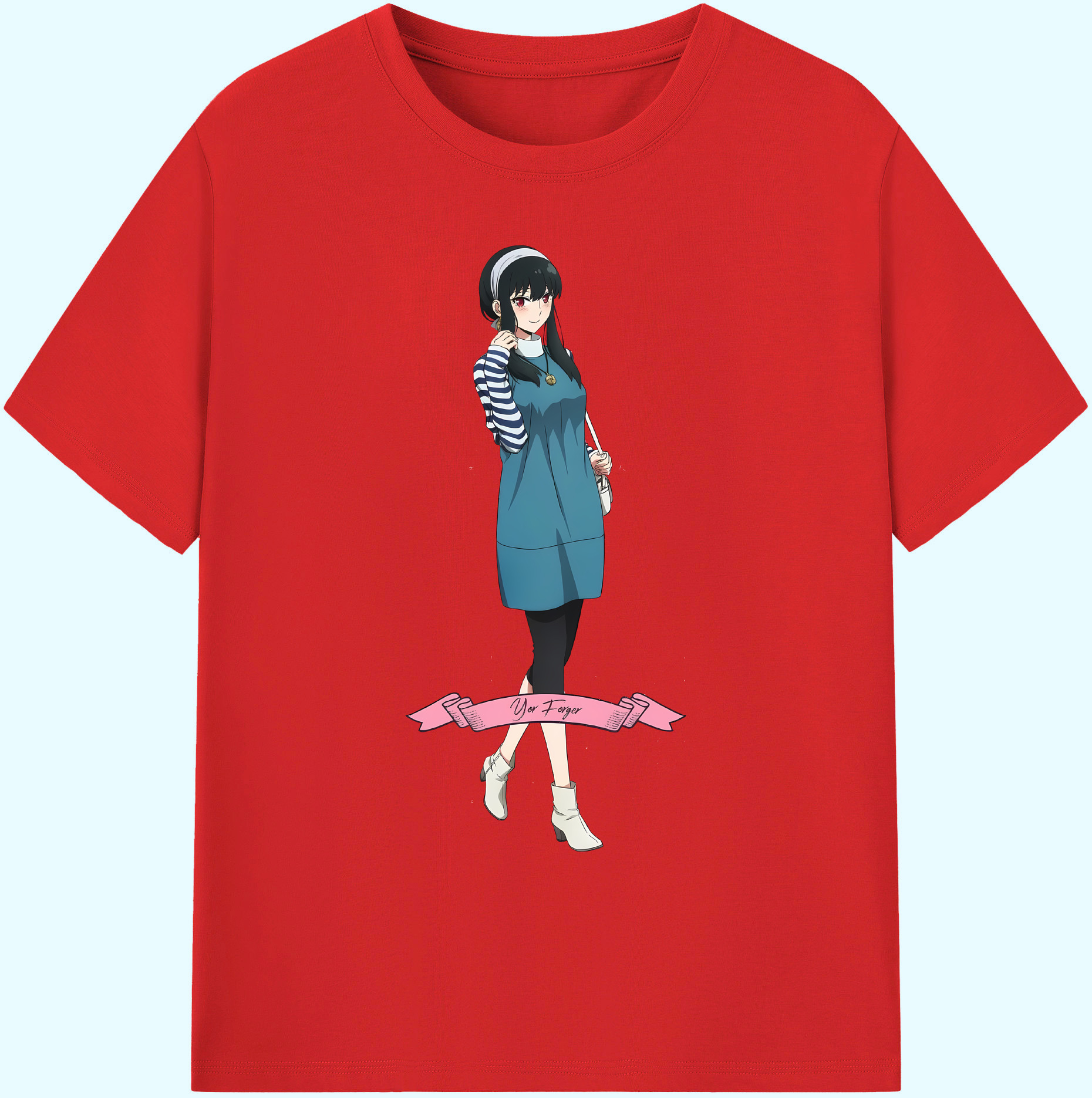（画像用） SPY×FAMILY间谍家家酒 綿100％ メンズ半袖Tシャツ｜肌触りやわらか＆通気性