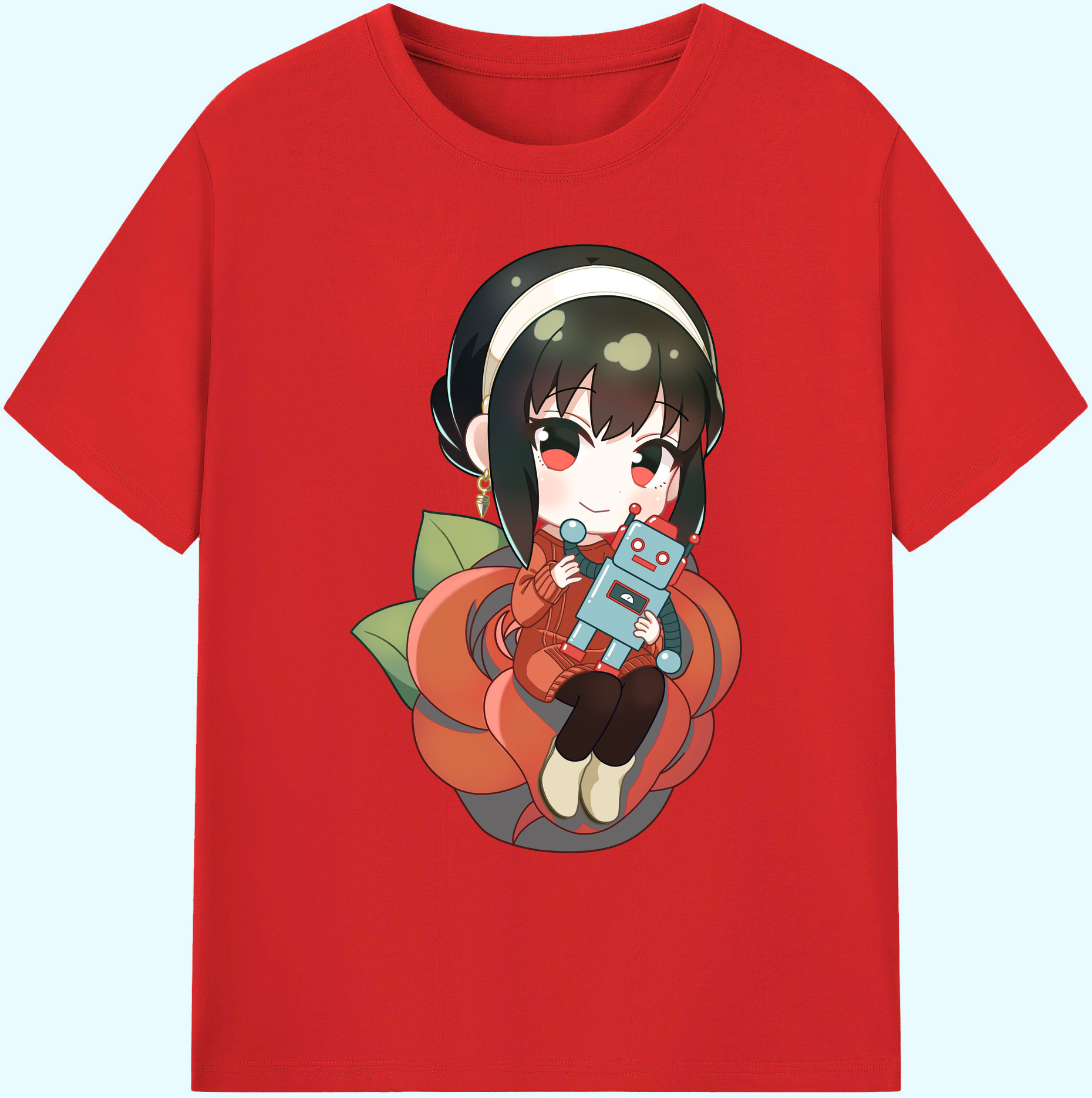 （画像用） SPY×FAMILY间谍家家酒 綿100％ メンズ半袖Tシャツ｜肌触りやわらか＆通気性