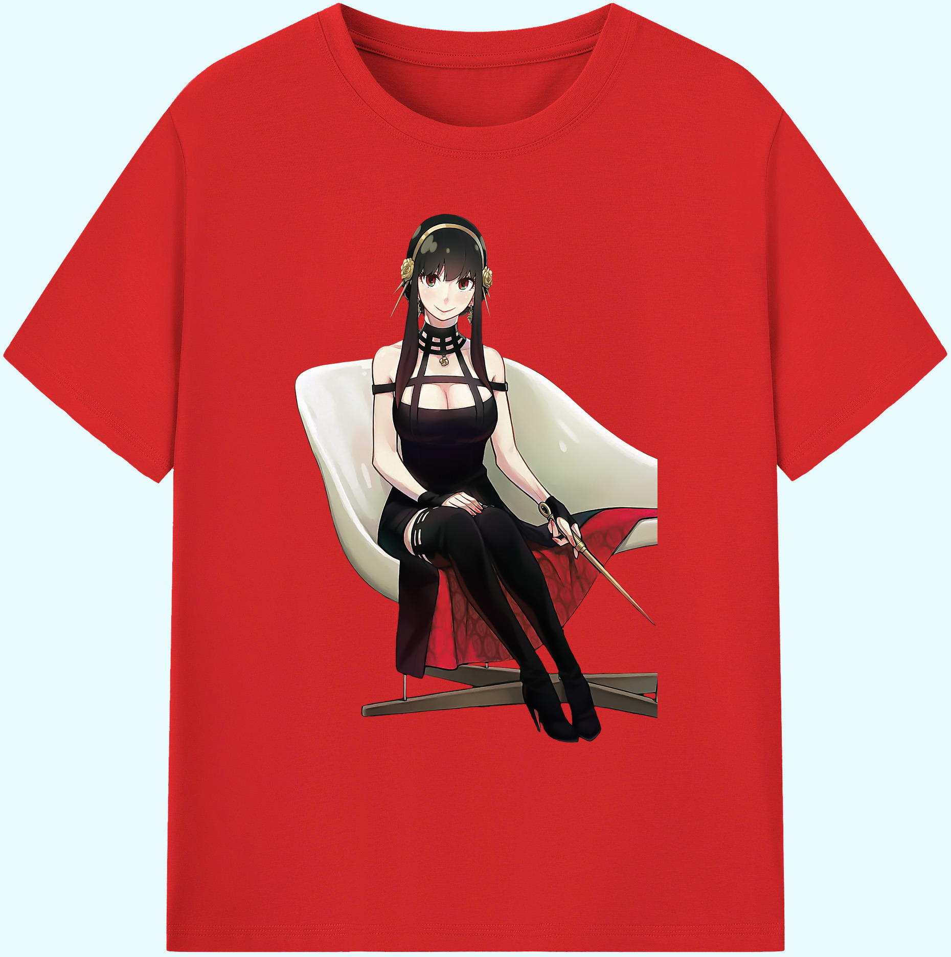 （画像用） SPY×FAMILY间谍家家酒 綿100％ メンズ半袖Tシャツ｜肌触りやわらか＆通気性