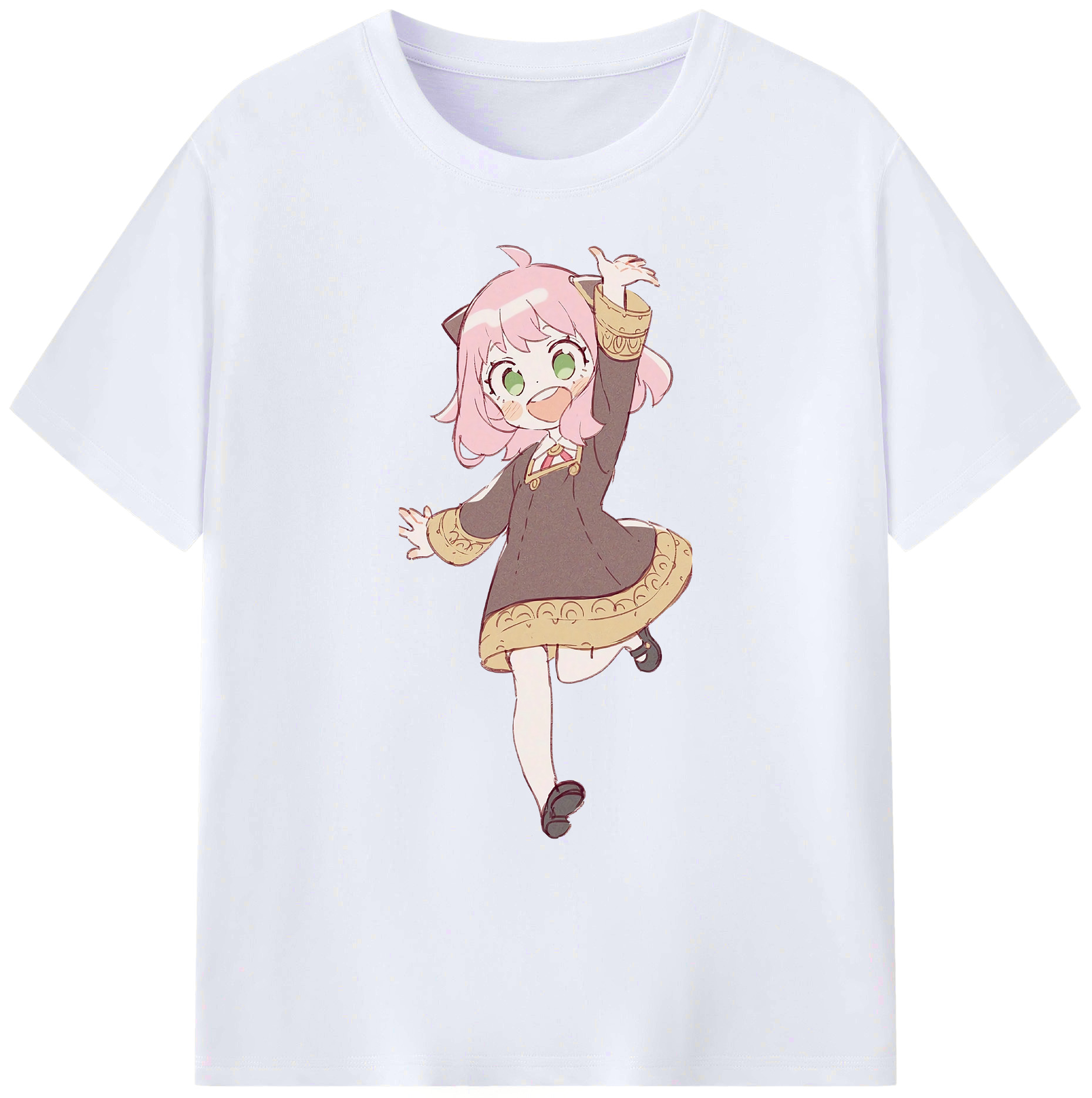 （画像用） SPY×FAMILY间谍家家酒 綿100％ メンズ半袖Tシャツ｜肌触りやわらか＆通気性
