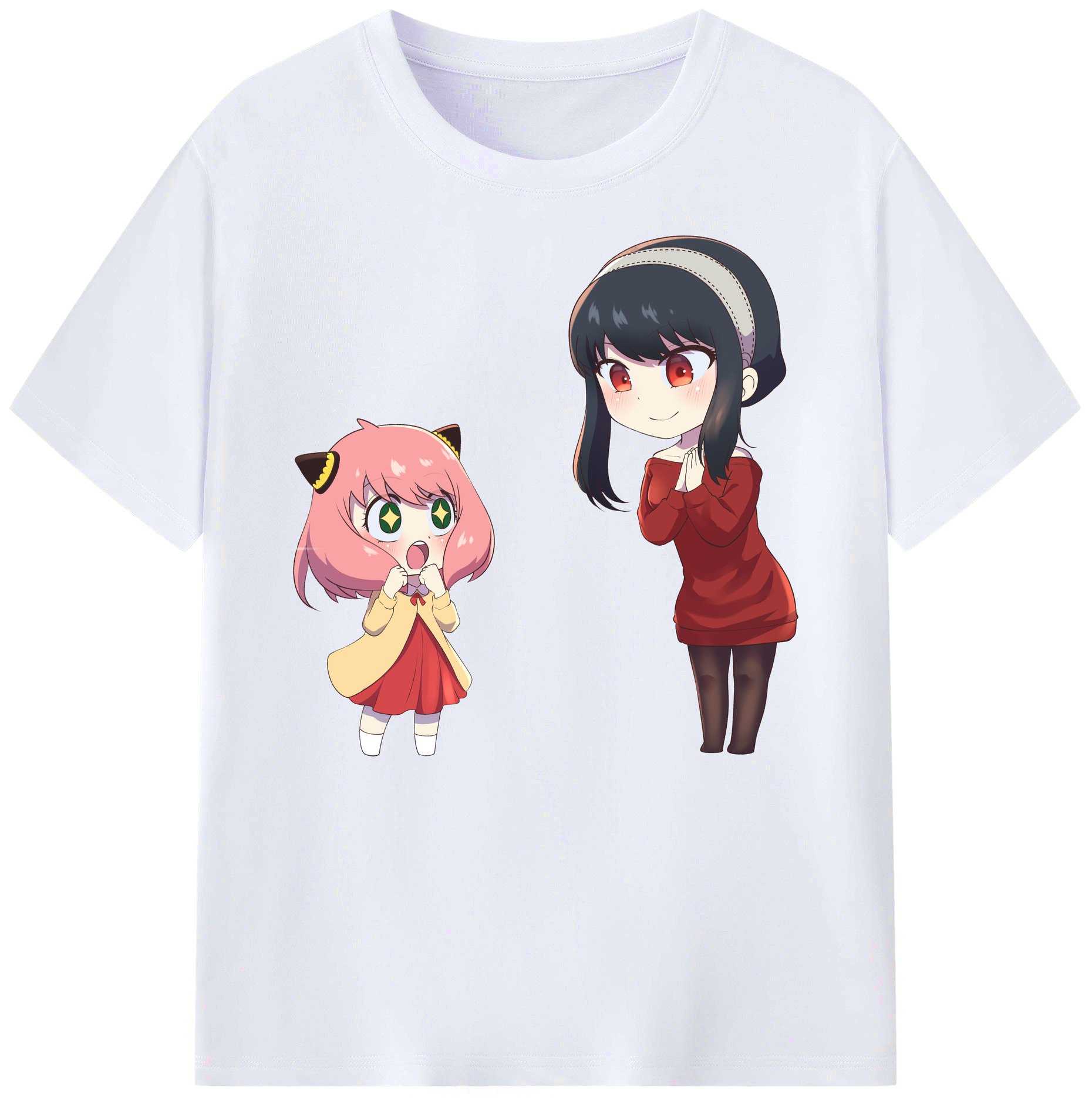 （画像用） SPY×FAMILY间谍家家酒 綿100％ メンズ半袖Tシャツ｜肌触りやわらか＆通気性