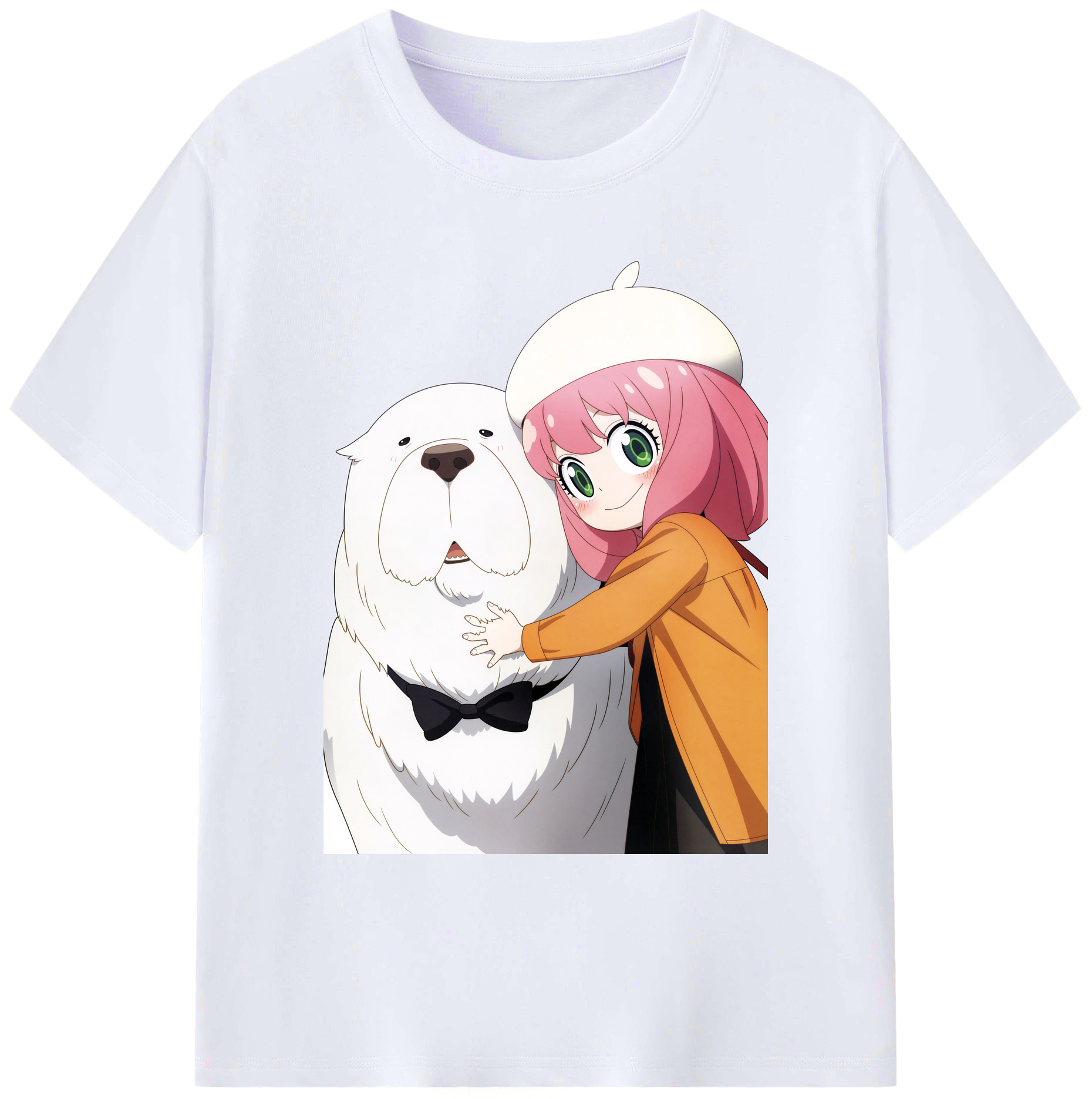 （画像用） SPY×FAMILY间谍家家酒 綿100％ メンズ半袖Tシャツ｜肌触りやわらか＆通気性