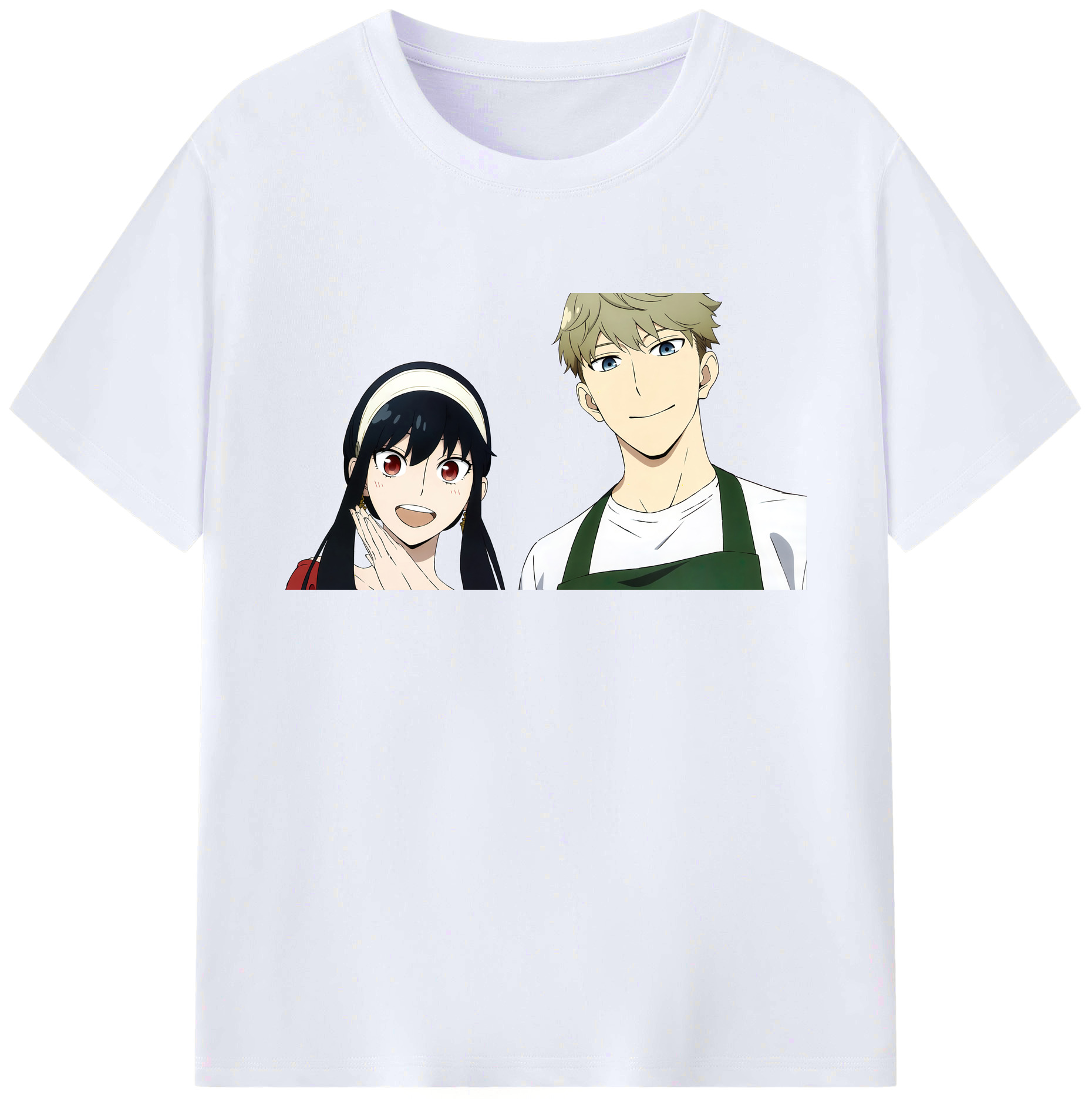 （画像用） SPY×FAMILY间谍家家酒 綿100％ メンズ半袖Tシャツ｜肌触りやわらか＆通気性