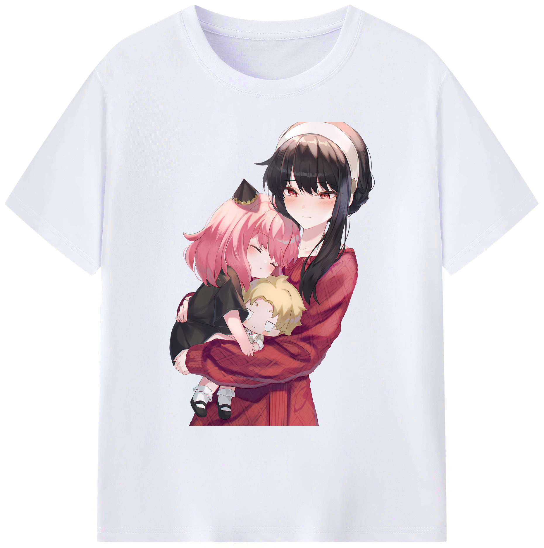 （画像用） SPY×FAMILY间谍家家酒 綿100％ メンズ半袖Tシャツ｜肌触りやわらか＆通気性