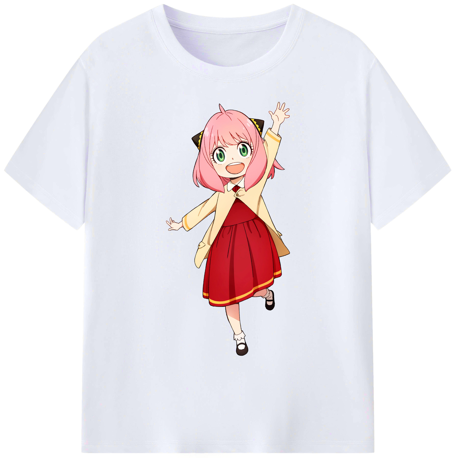 （画像用） SPY×FAMILY间谍家家酒 綿100％ メンズ半袖Tシャツ｜肌触りやわらか＆通気性