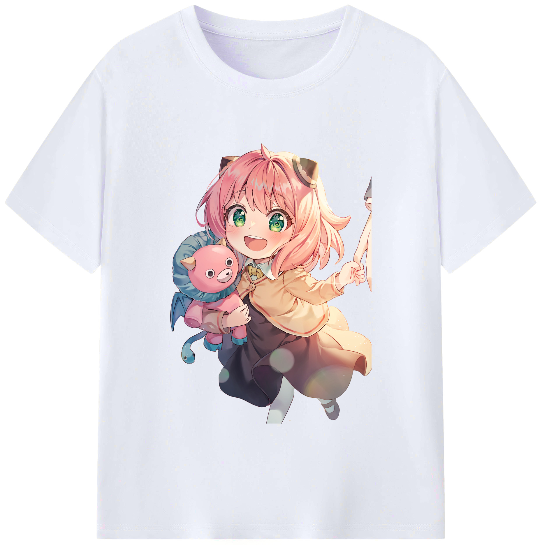 （画像用） SPY×FAMILY间谍家家酒 綿100％ メンズ半袖Tシャツ｜肌触りやわらか＆通気性