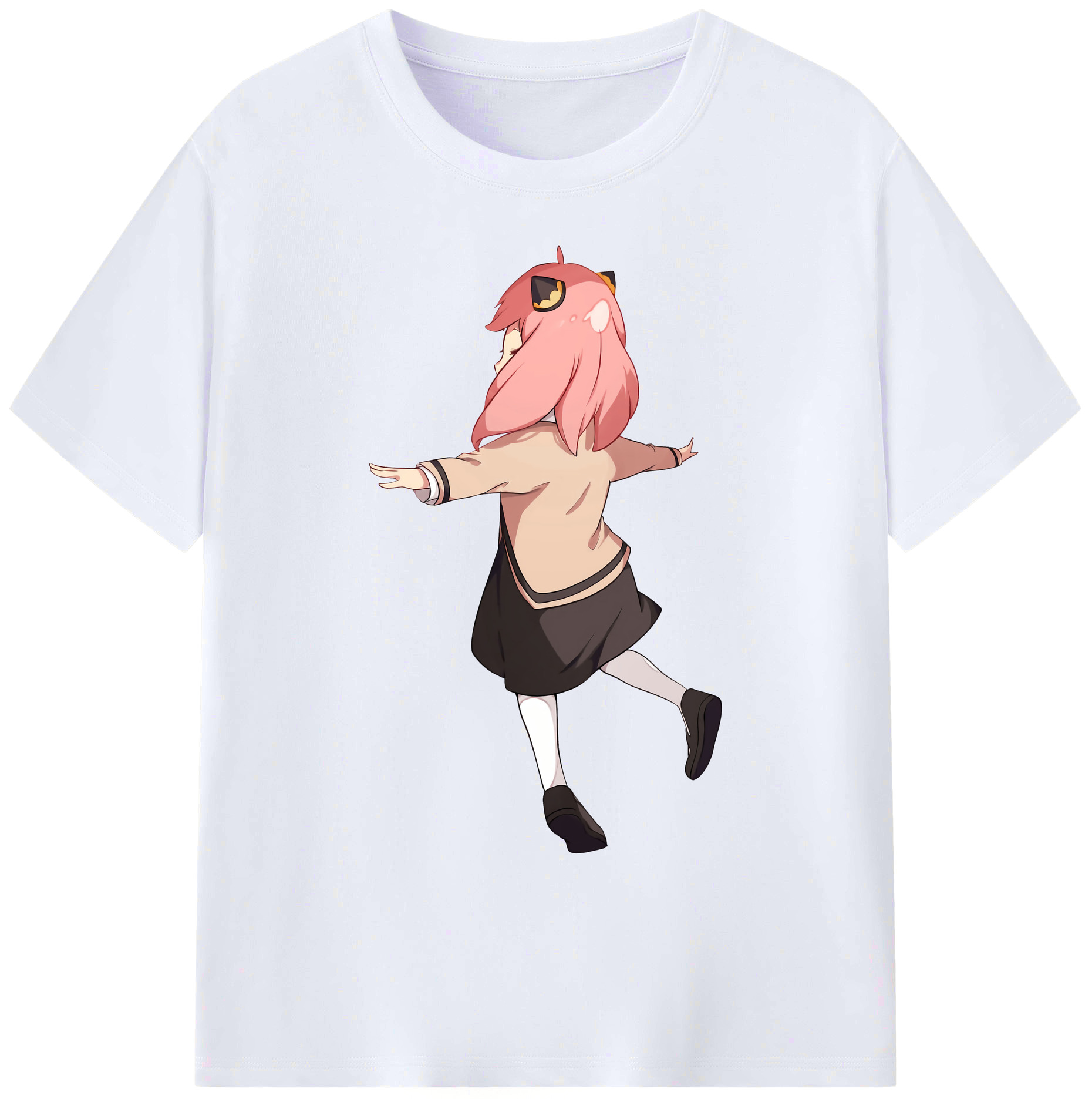 （画像用） SPY×FAMILY间谍家家酒 綿100％ メンズ半袖Tシャツ｜肌触りやわらか＆通気性