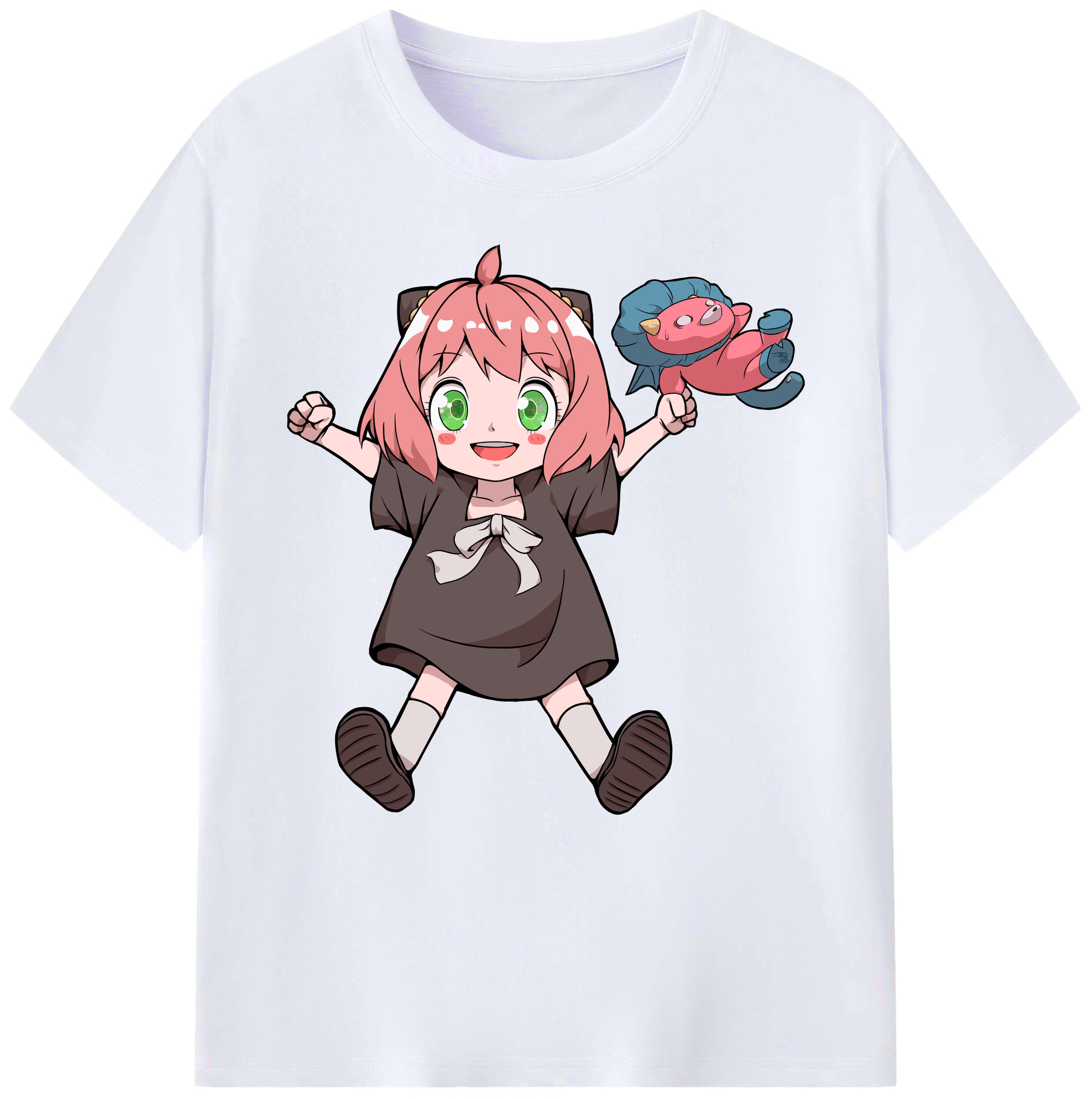 （画像用） SPY×FAMILY间谍家家酒 綿100％ メンズ半袖Tシャツ｜肌触りやわらか＆通気性