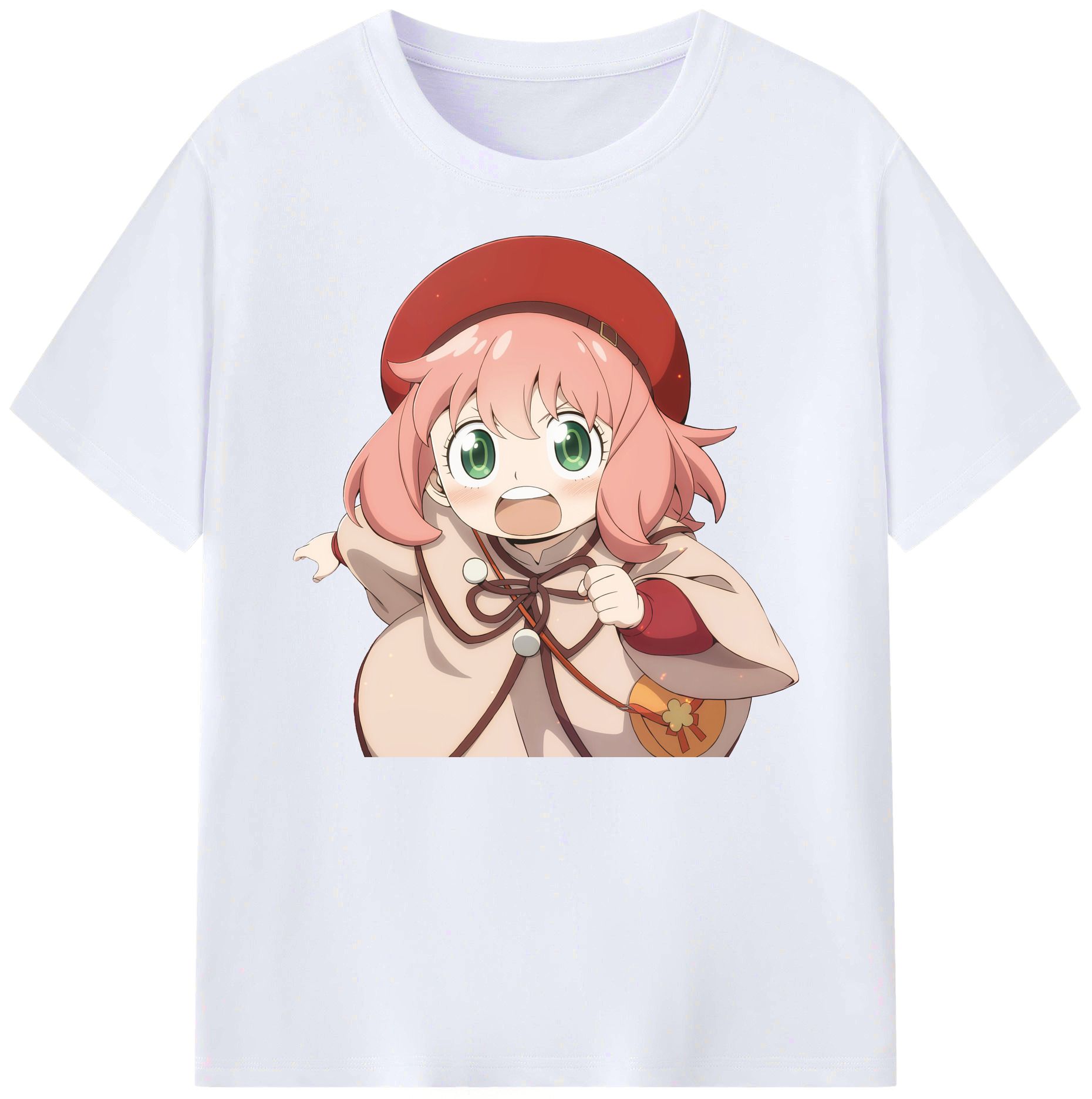 （画像用） SPY×FAMILY间谍家家酒 綿100％ メンズ半袖Tシャツ｜肌触りやわらか＆通気性
