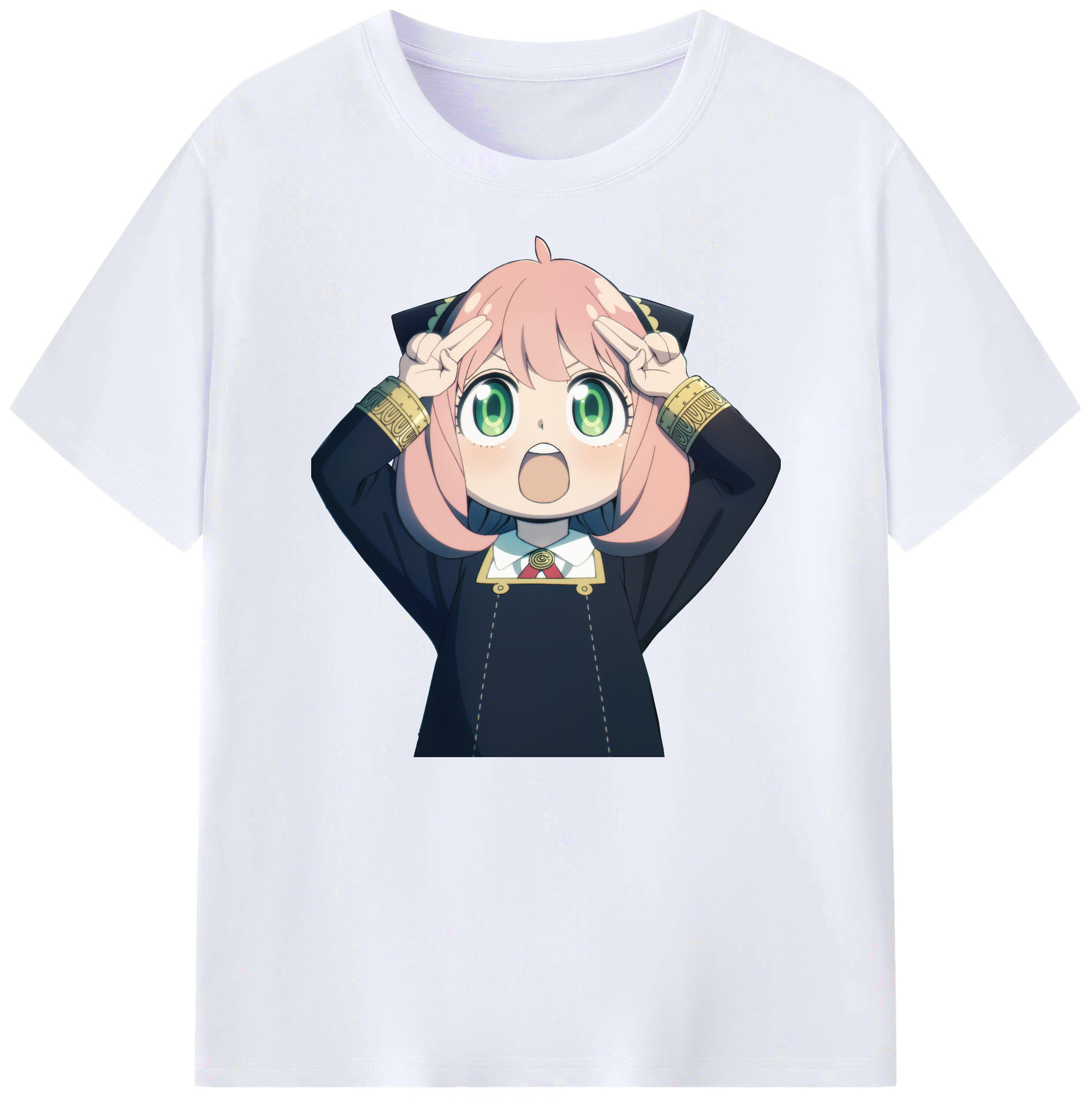 （画像用） SPY×FAMILY间谍家家酒 綿100％ メンズ半袖Tシャツ｜肌触りやわらか＆通気性