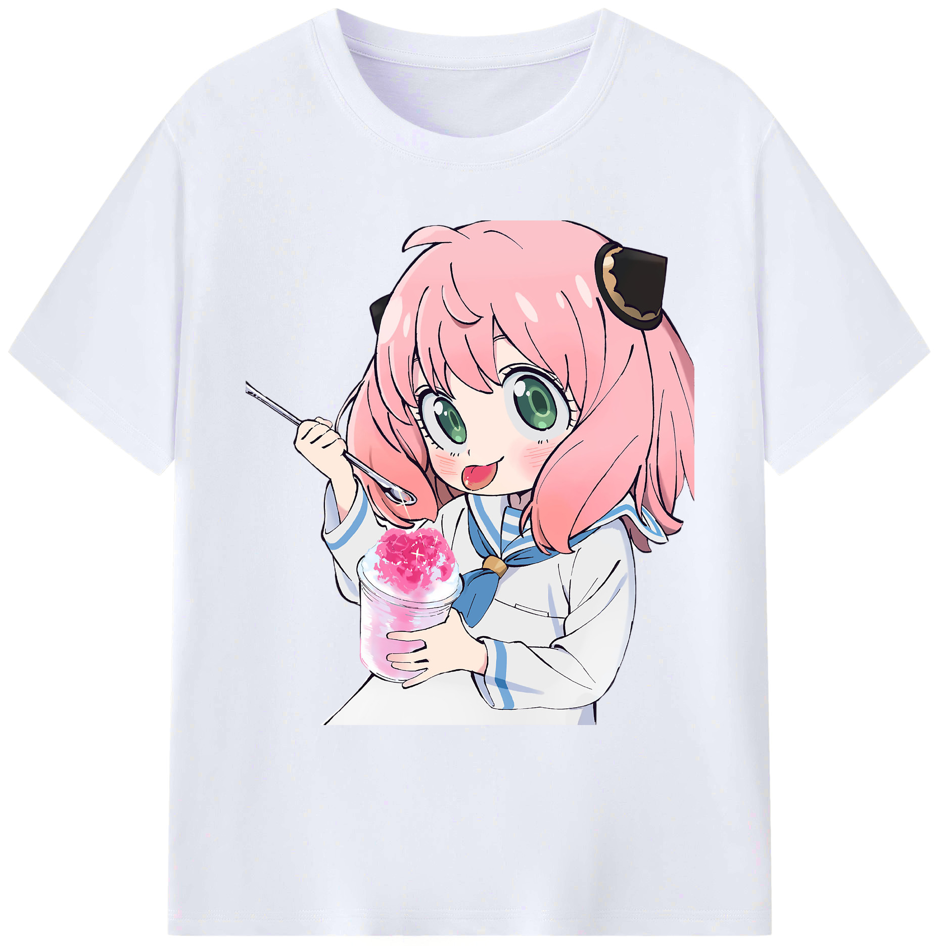 （画像用） SPY×FAMILY间谍家家酒 綿100％ メンズ半袖Tシャツ｜肌触りやわらか＆通気性