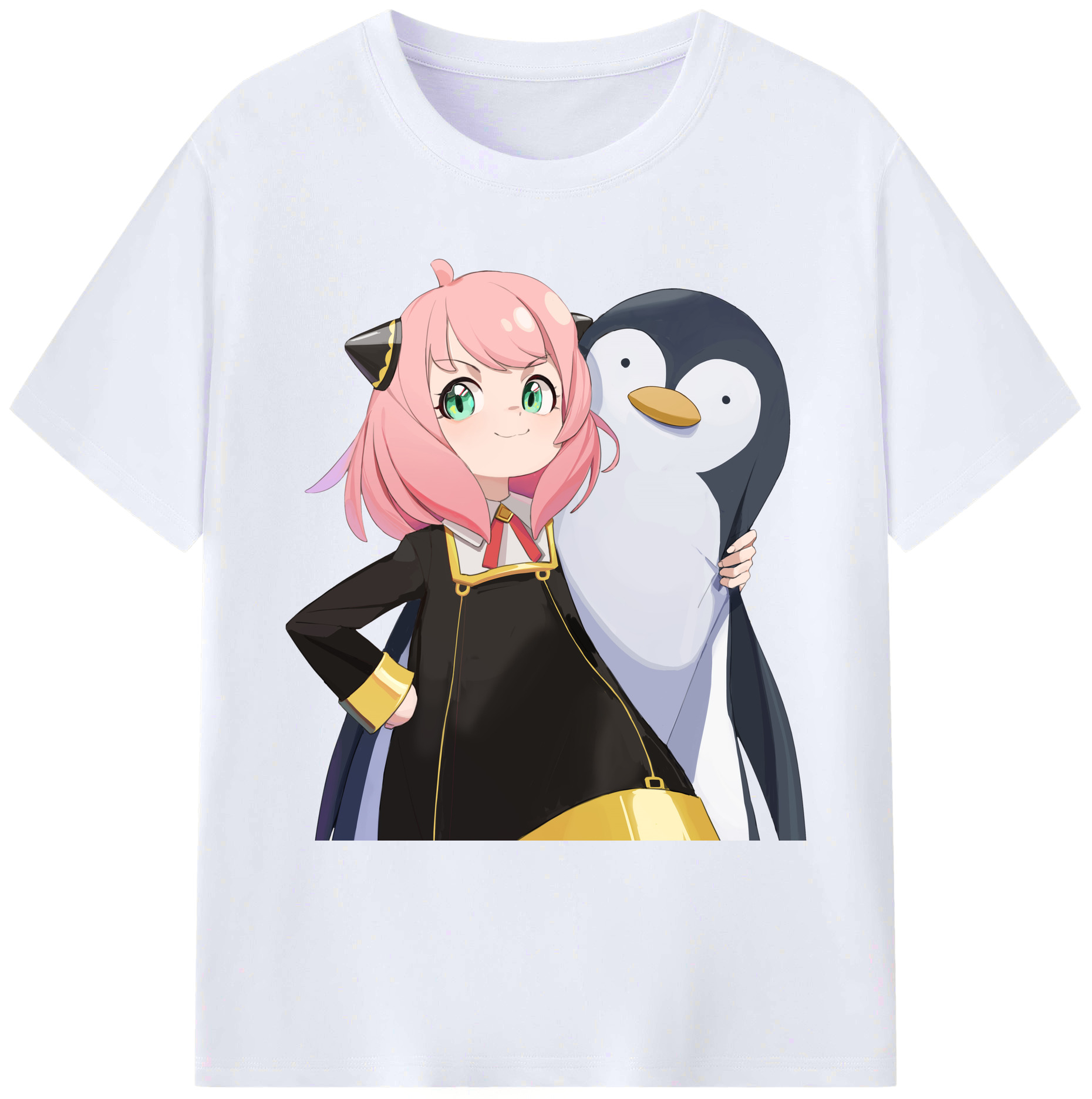 （画像用） SPY×FAMILY间谍家家酒 綿100％ メンズ半袖Tシャツ｜肌触りやわらか＆通気性