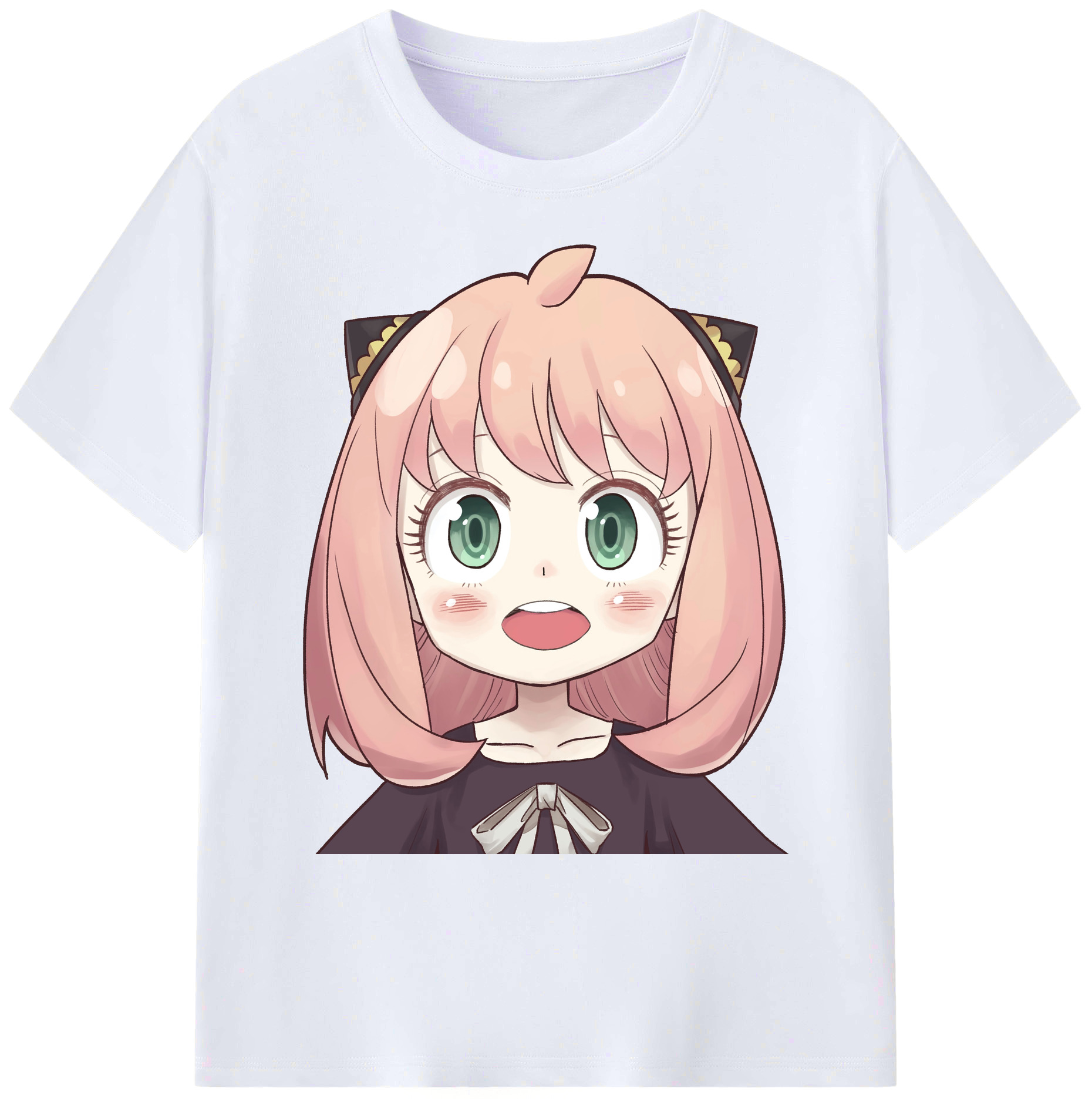 （画像用） SPY×FAMILY间谍家家酒 綿100％ メンズ半袖Tシャツ｜肌触りやわらか＆通気性