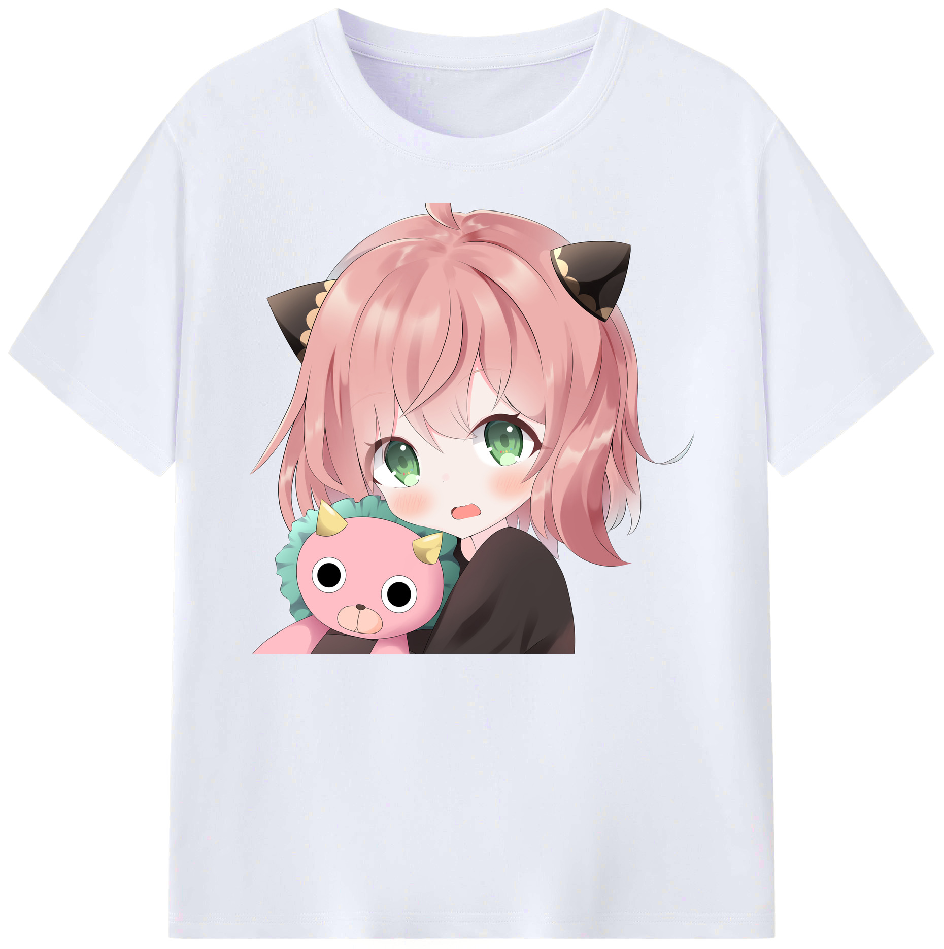 （画像用） SPY×FAMILY间谍家家酒 綿100％ メンズ半袖Tシャツ｜肌触りやわらか＆通気性