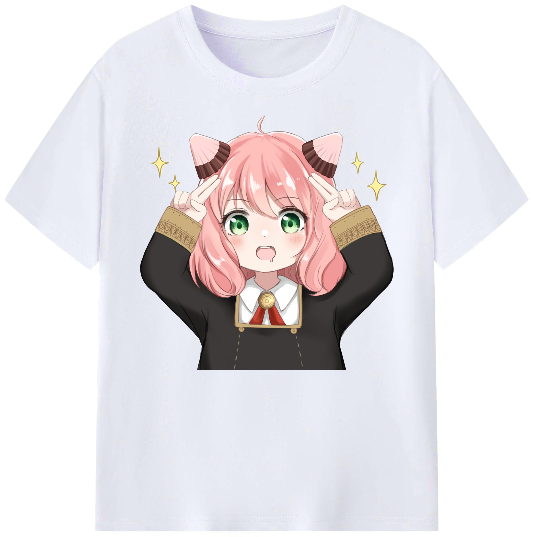 （画像用） SPY×FAMILY间谍家家酒 綿100％ メンズ半袖Tシャツ｜肌触りやわらか＆通気性