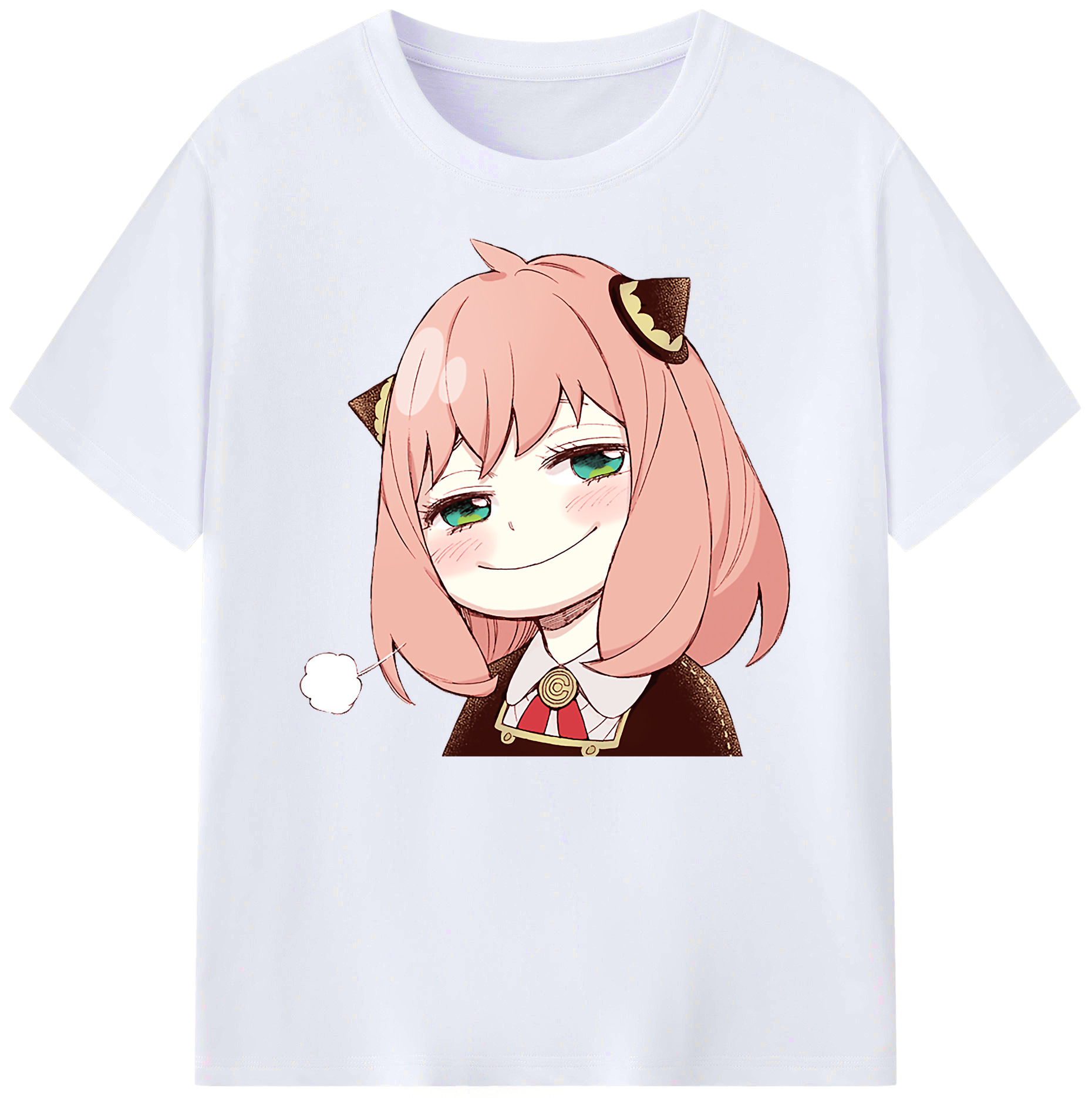 （画像用） SPY×FAMILY间谍家家酒 綿100％ メンズ半袖Tシャツ｜肌触りやわらか＆通気性