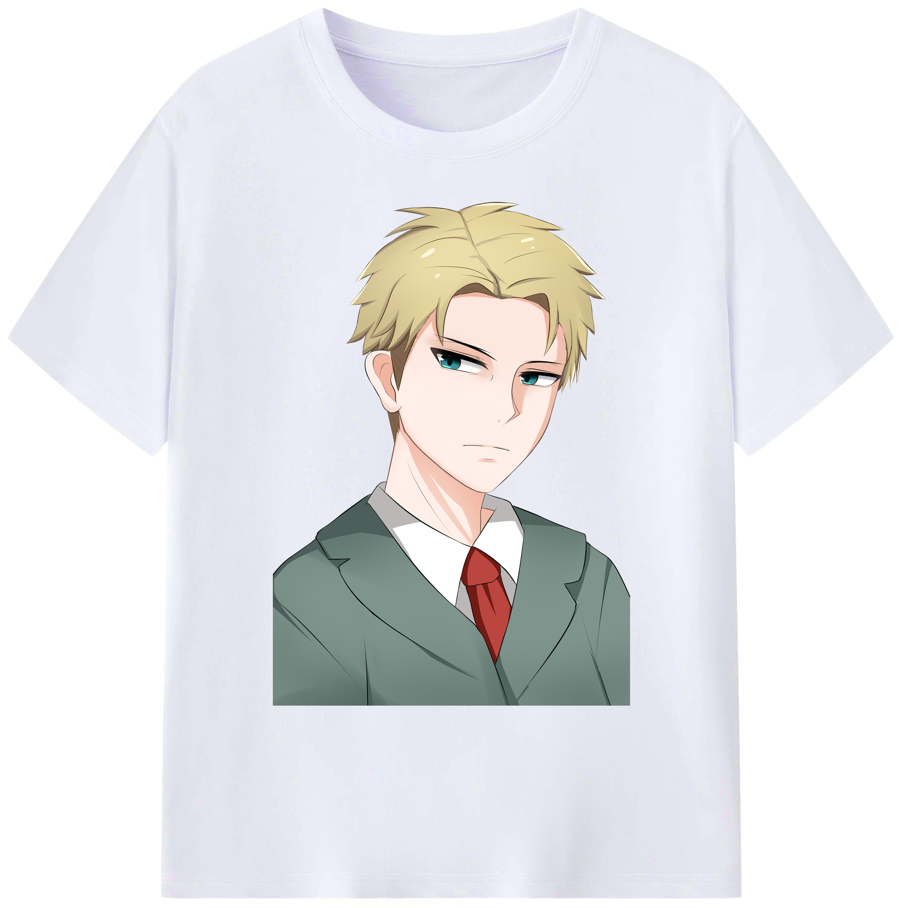 （画像用） SPY×FAMILY间谍家家酒 綿100％ メンズ半袖Tシャツ｜肌触りやわらか＆通気性