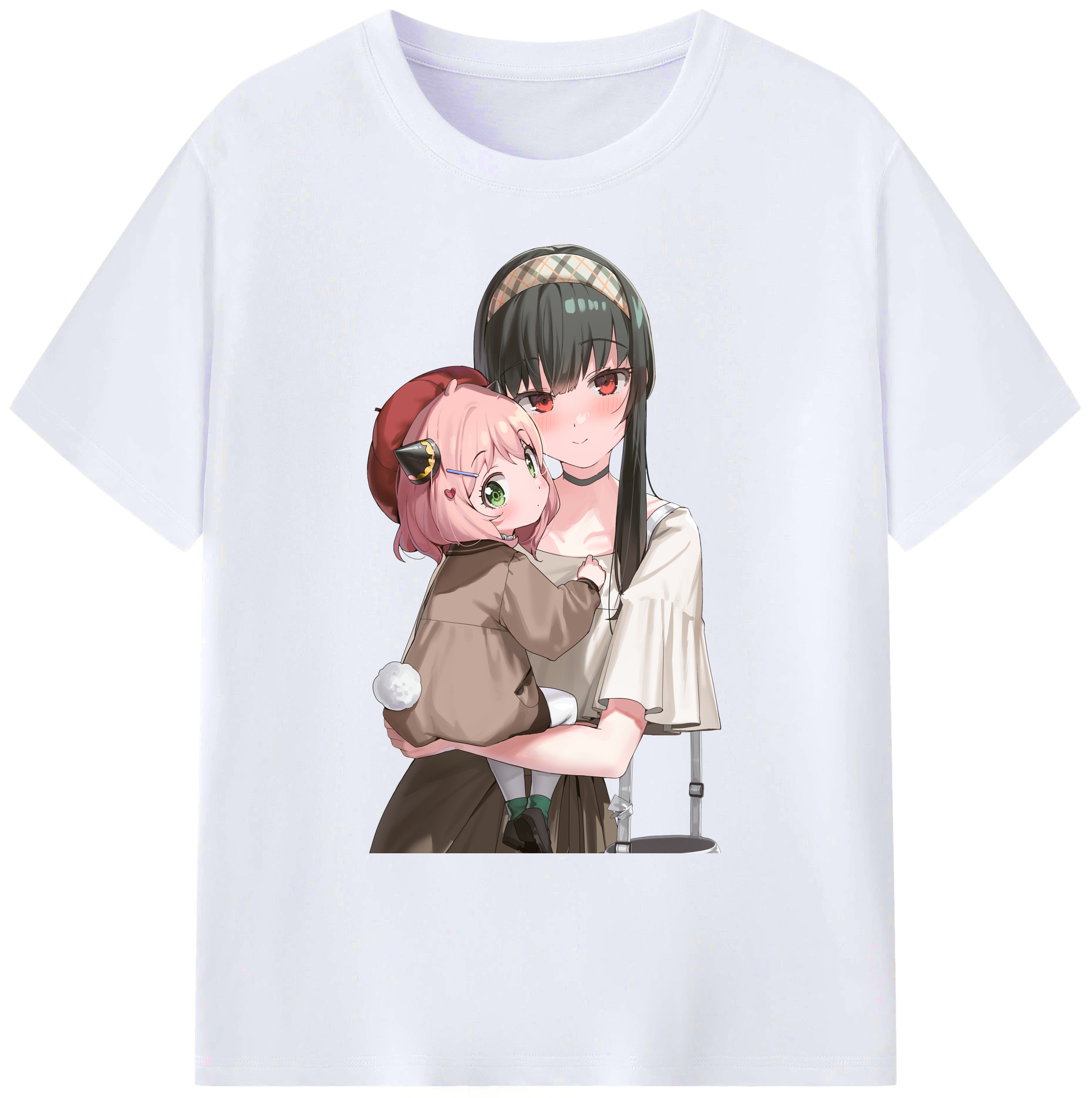 （画像用） SPY×FAMILY间谍家家酒 綿100％ メンズ半袖Tシャツ｜肌触りやわらか＆通気性