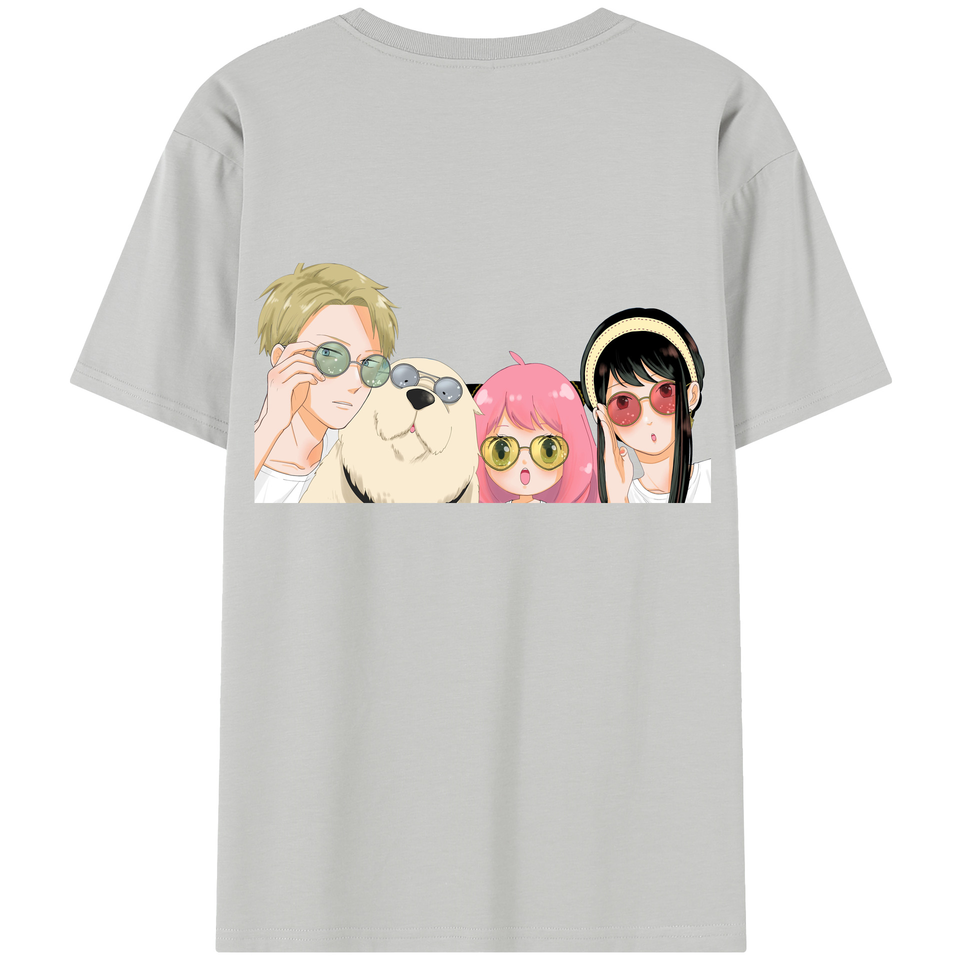 （画像用） SPY×FAMILY间谍家家酒 レディース半袖Tシャツ(バックプリント)