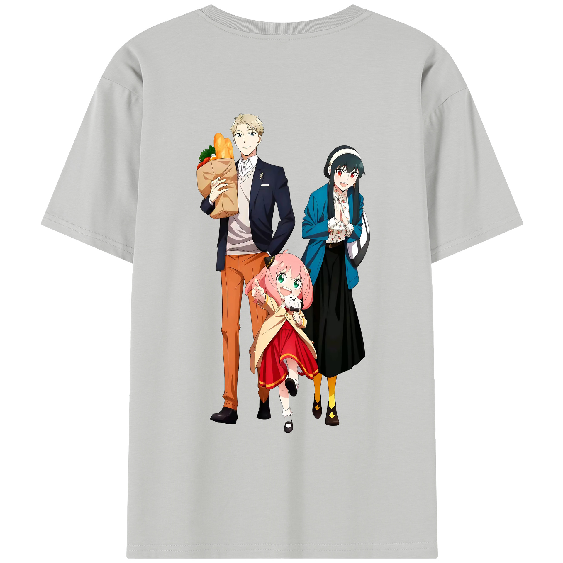 （画像用） SPY×FAMILY间谍家家酒 レディース半袖Tシャツ(バックプリント)