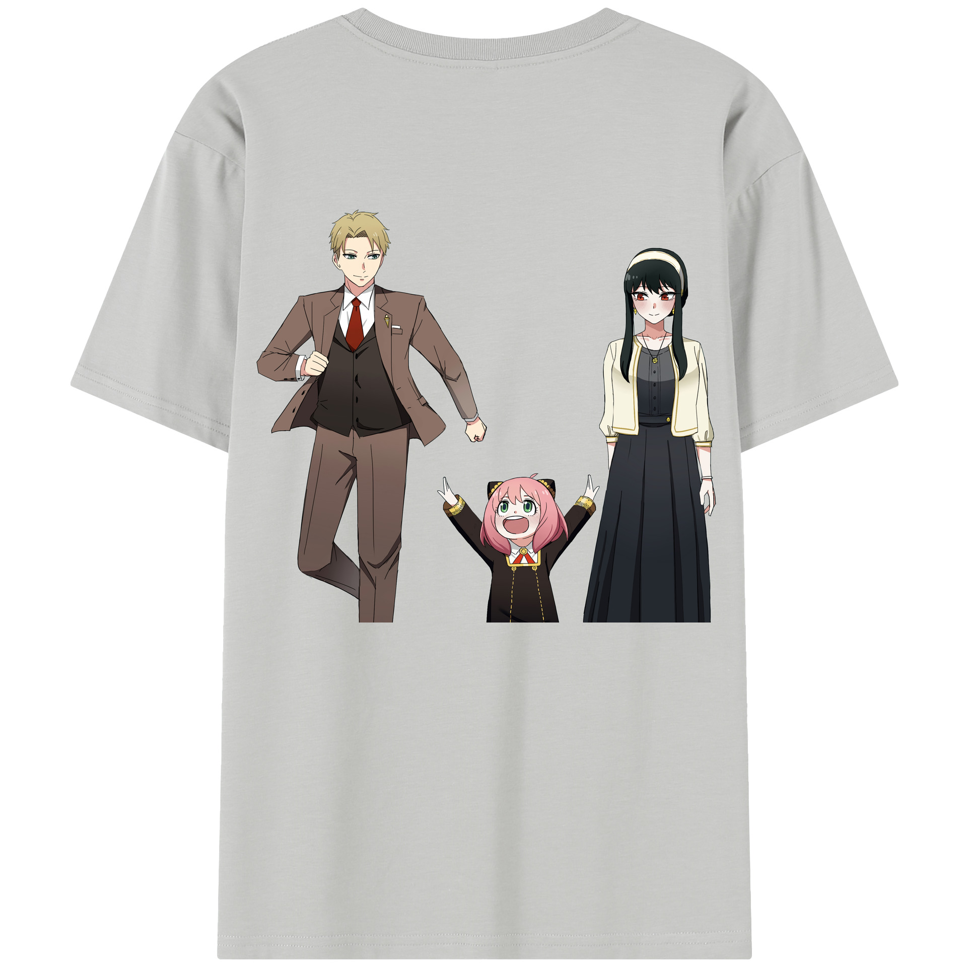 （画像用） SPY×FAMILY间谍家家酒 レディース半袖Tシャツ(バックプリント)