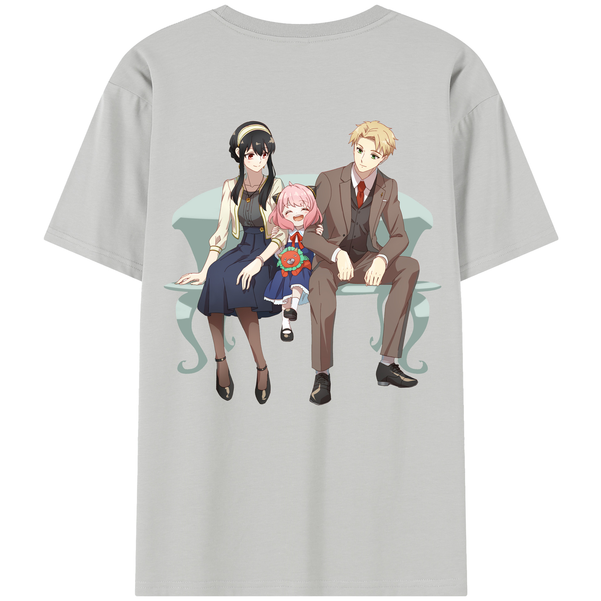（画像用） SPY×FAMILY间谍家家酒 レディース半袖Tシャツ(バックプリント)